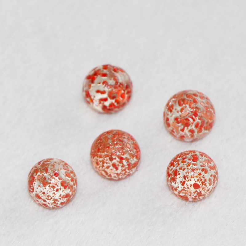 16/25mm Sesame Glass Marbles Beads Vase Filler Aquarium Gravel DIY Craft Decor