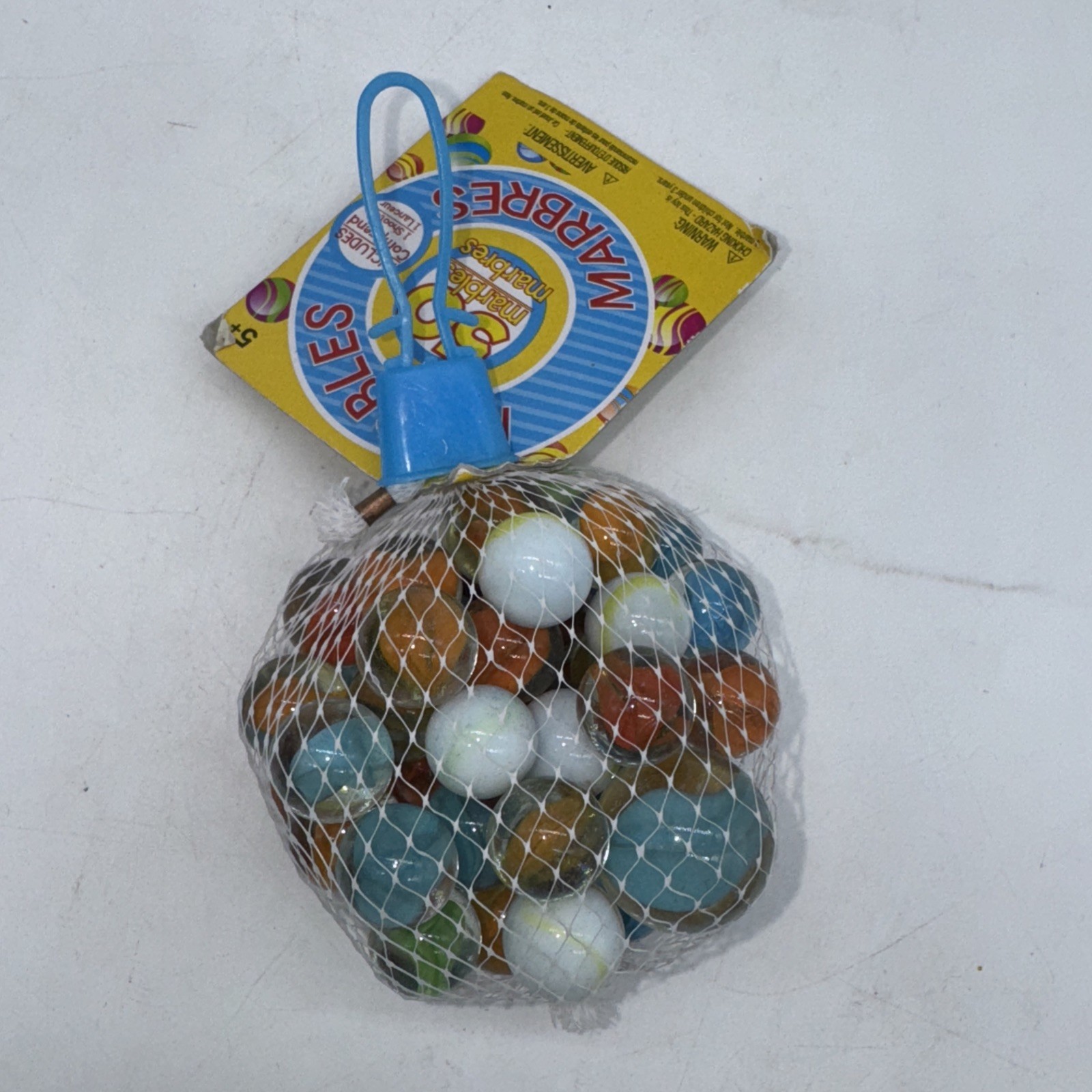 1 BAG OF 50 GLASS MIX AMAZING MARBELS with 1 SUPER SHOOTER By Imperial Toy