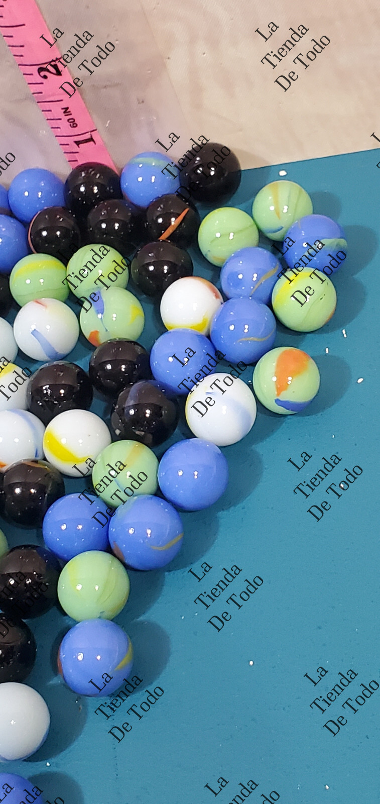 119 glass marbles sorted colors for decoration or playing