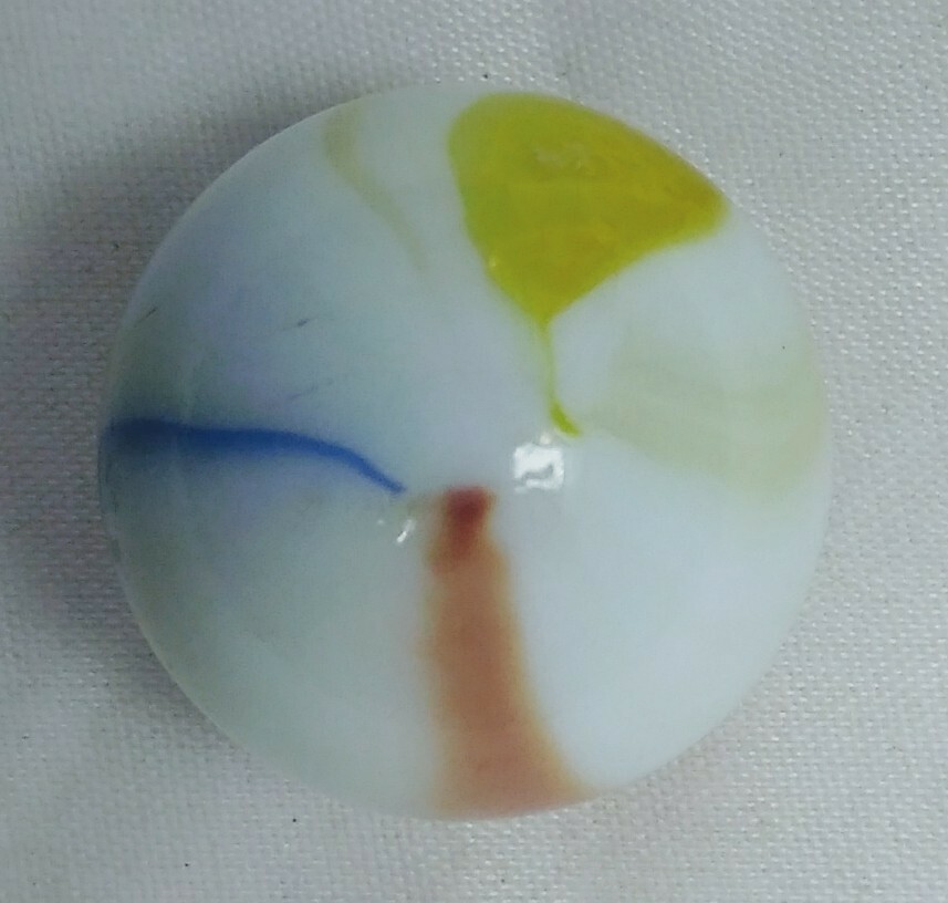 Mixed lot of 11 Vintage 1” Shooter Marbles Various Colors and Swirl Patterns