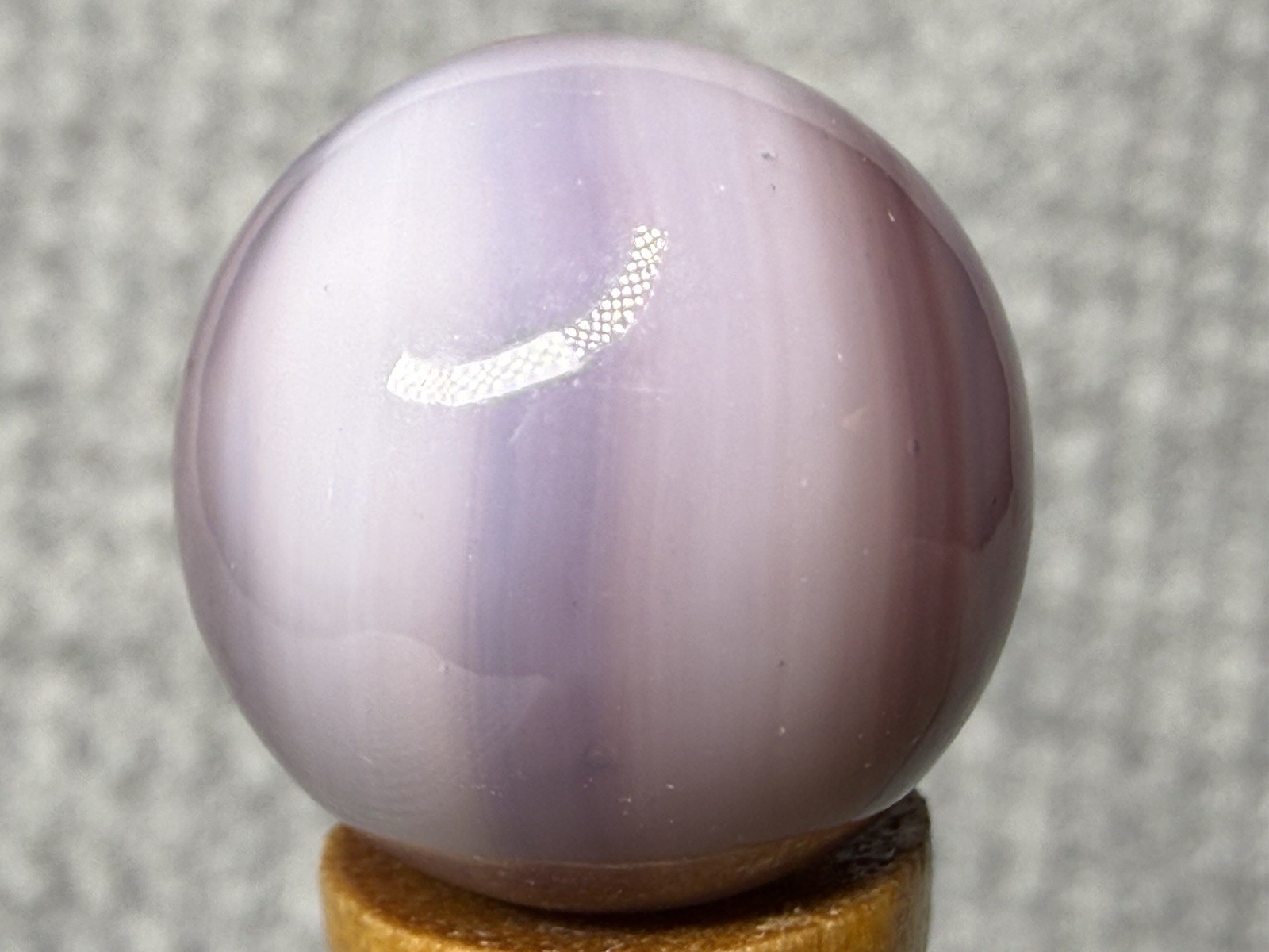 Marble King Blended Lavender Purple Rainbow Marble .61” Mint