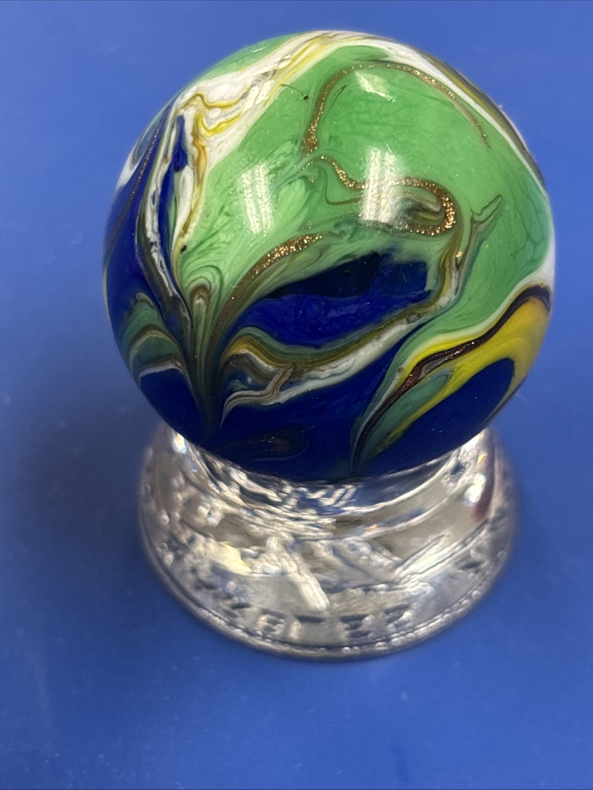 Stunning contemporary swirl marble #944