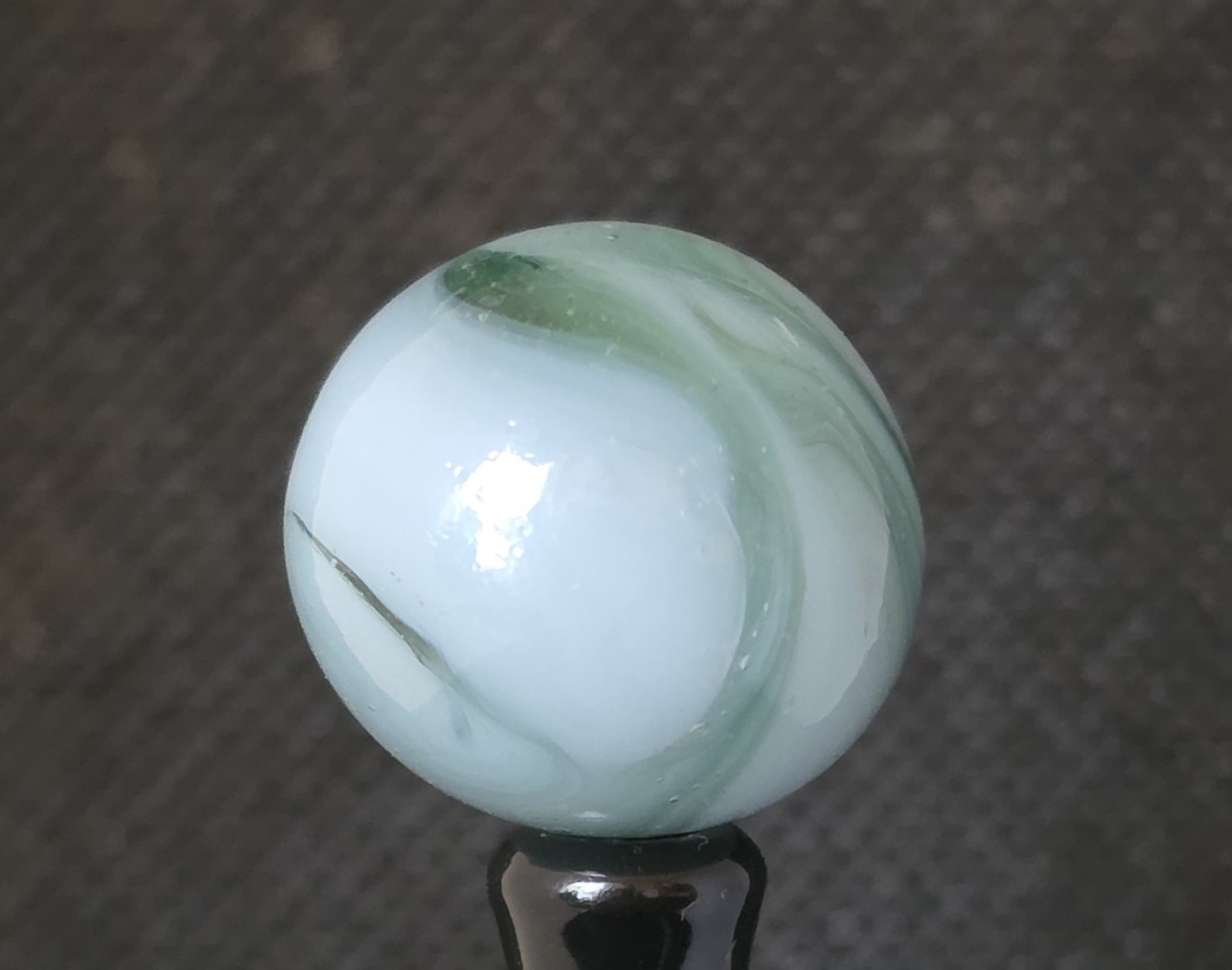 VINTAGE CAIRO NOVELTY MARBLE 0.77″ MINT SHOOTER