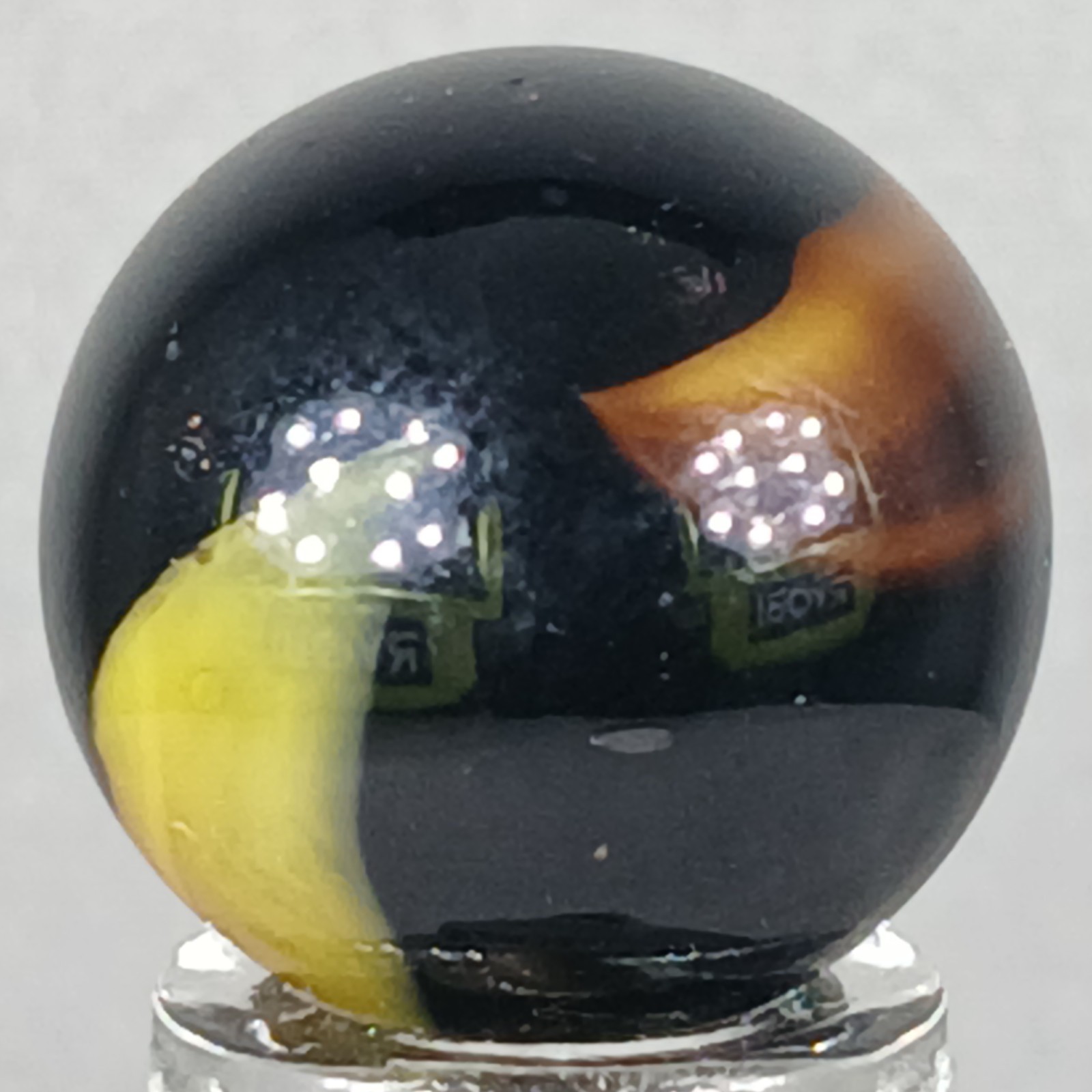 Vintage Imported Patch And Ribbon Marble .61 Inches Near-Mint Condition