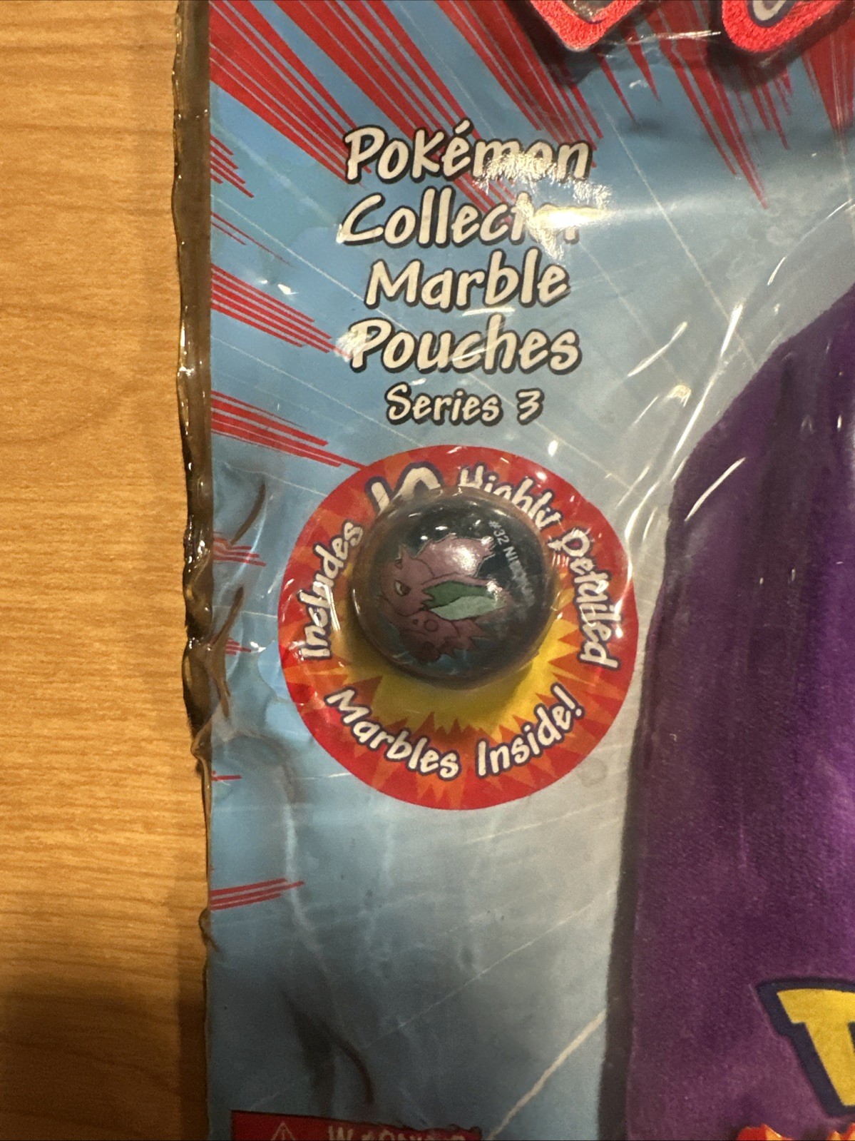 Vintage Pokemon Collector Marbles #151 Mew with #32 Nidoran Sealed