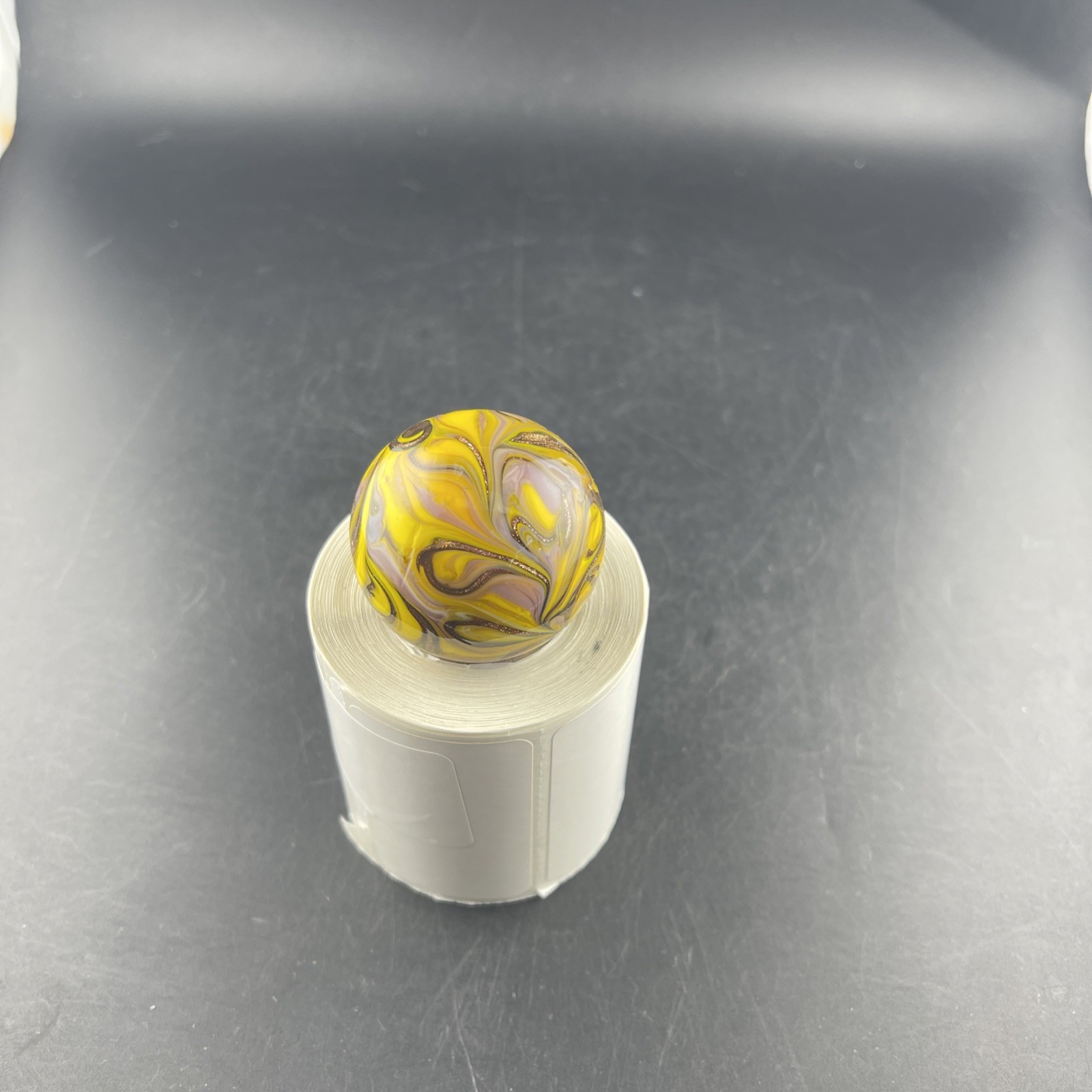 Handmade Art Glass Swirl Marble 40.37mm Large Shooter JABO?