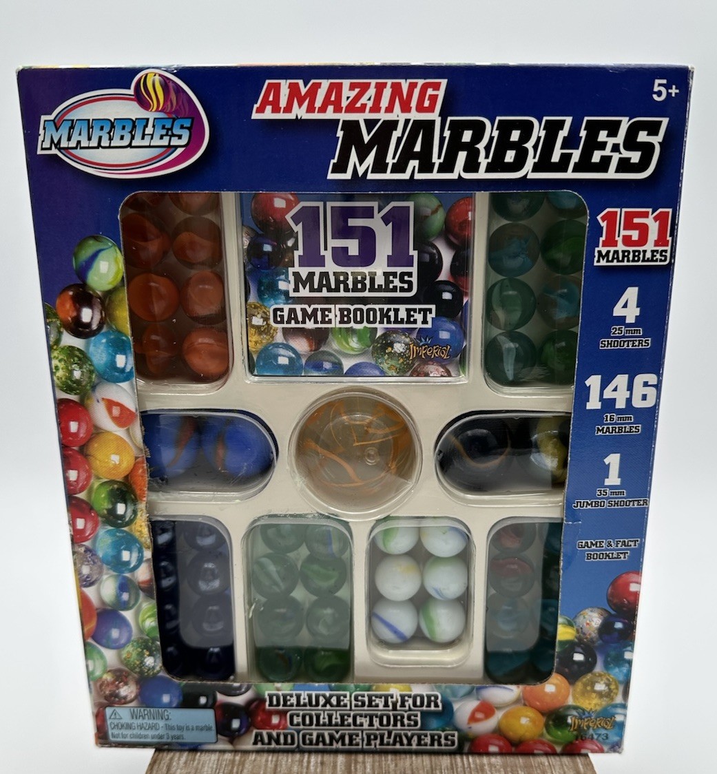 Imperial Toy Amazing Marbles 2009 Marbles & Game Booklet