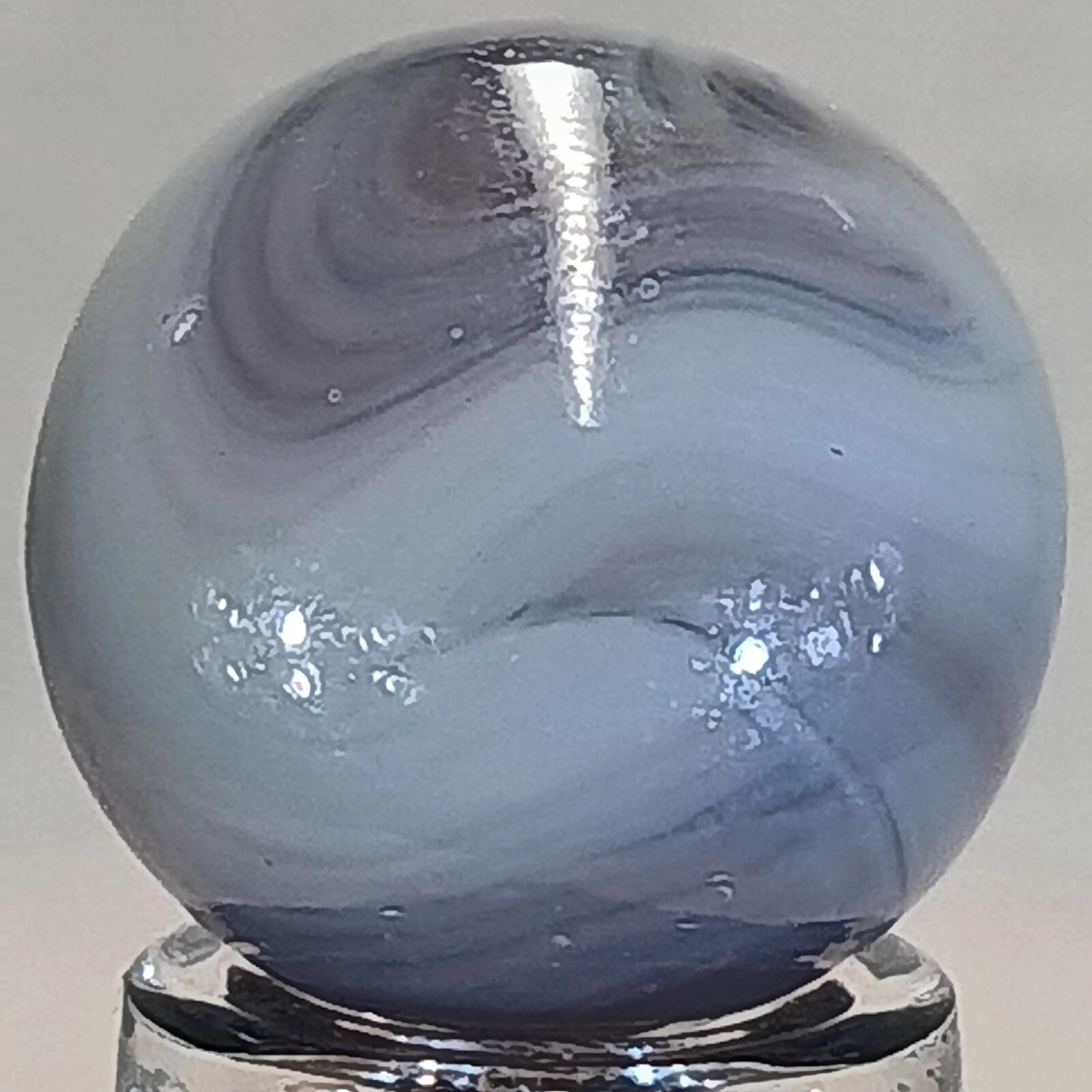 Vintage Champion Swirl Marble .61 Inches Near-Mint Condition Combined Shipping