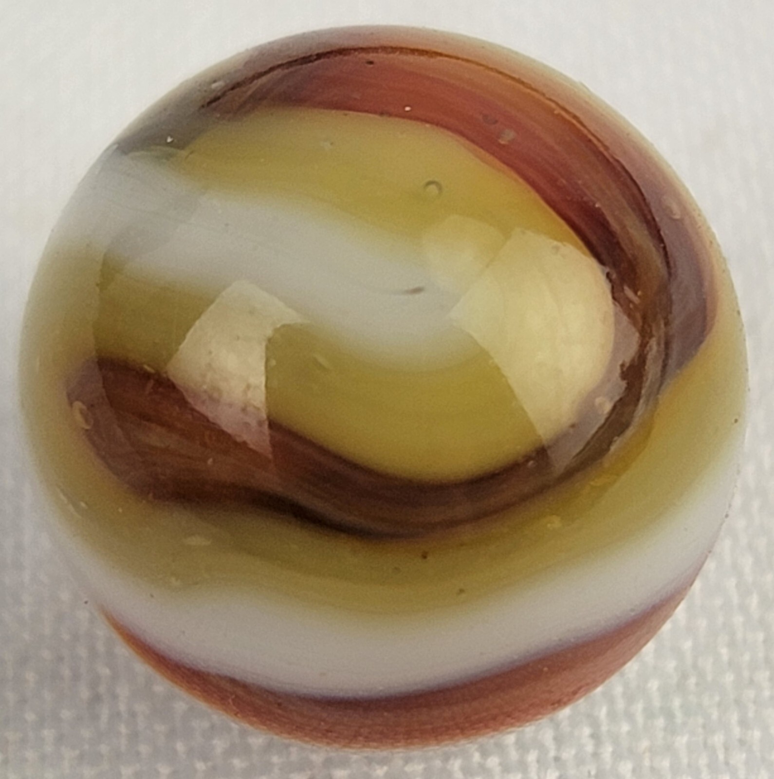 Alley Agate Vintage Marble Translucent Swirl Windows MINT Cadmium GLOW .70