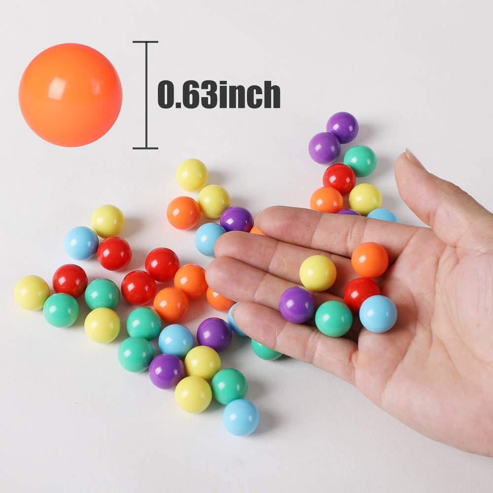 Laviesto Game Replacement Balls for Chinese Checker,60 Pcs Solid Color Replaceme
