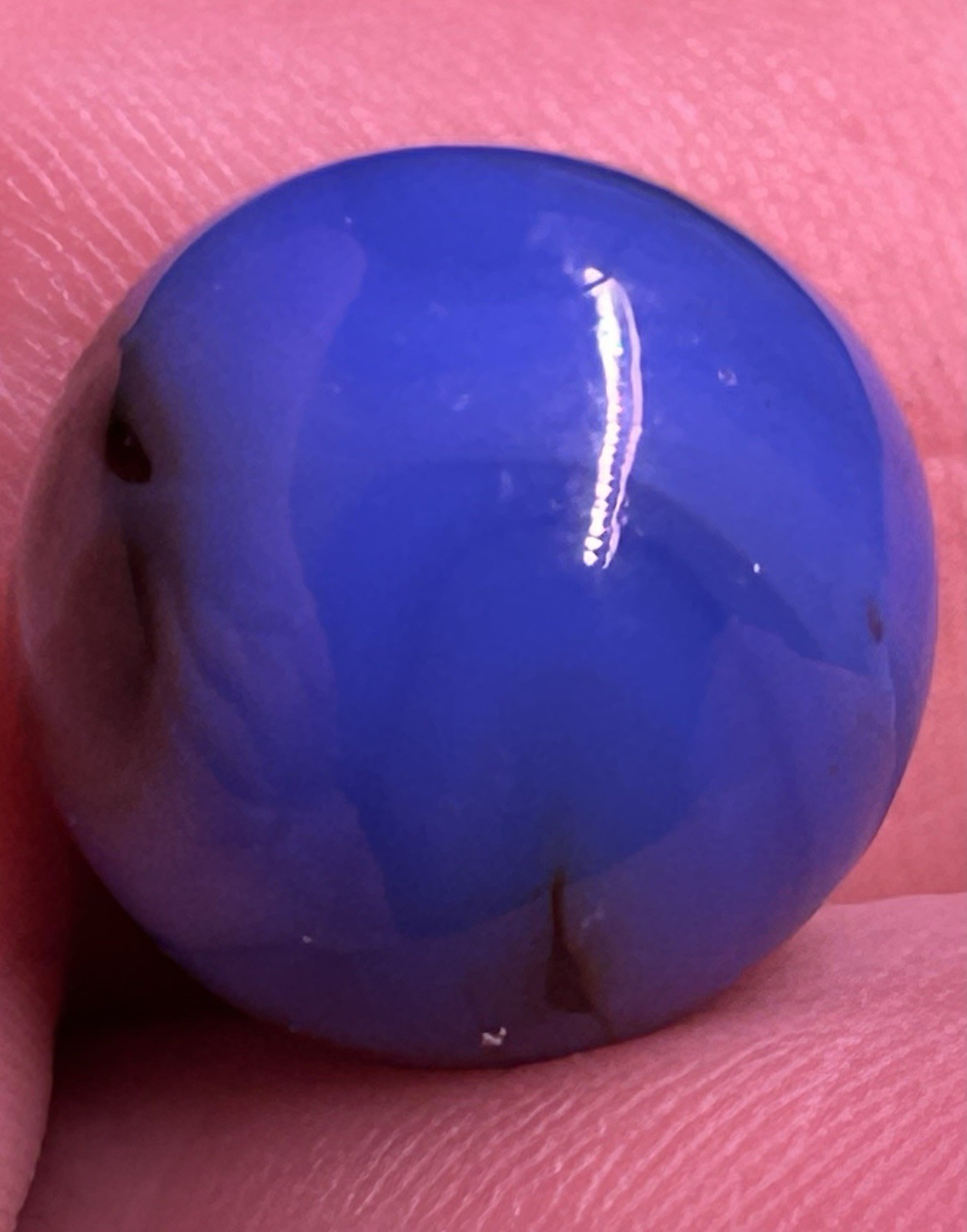 Vintage Akro Agate Or Peltier Glass 0.60” Swirl Marble Near Mint!