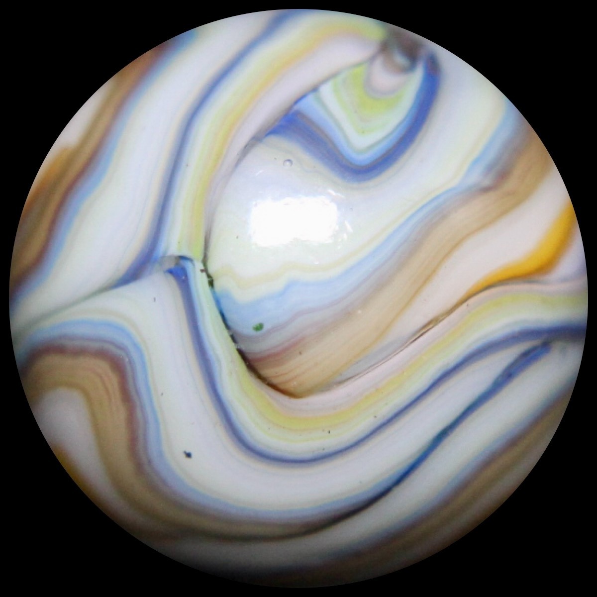 JABO Frankies Marble Collector Series: 6-Color Beauty 0.740″