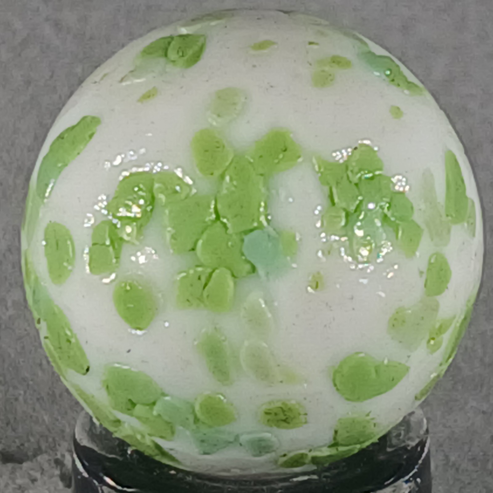 King Marbles White Cosmic .62 Inches Near-Mint Condition Combined Shipping