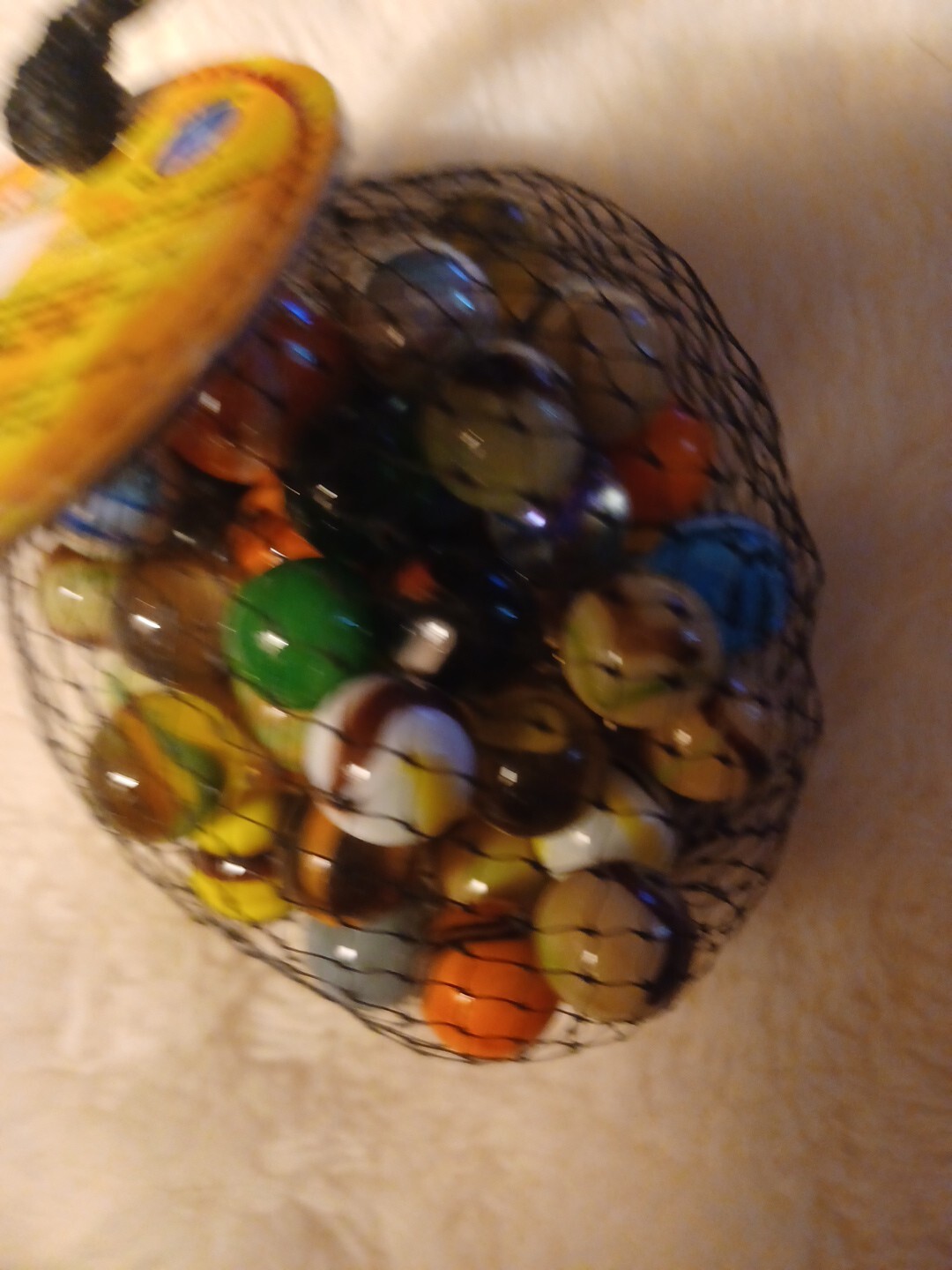 New In Bag50 Piece Traditional Marbles 49 Plus 1 Shooter 100% Glass MadeInMexico