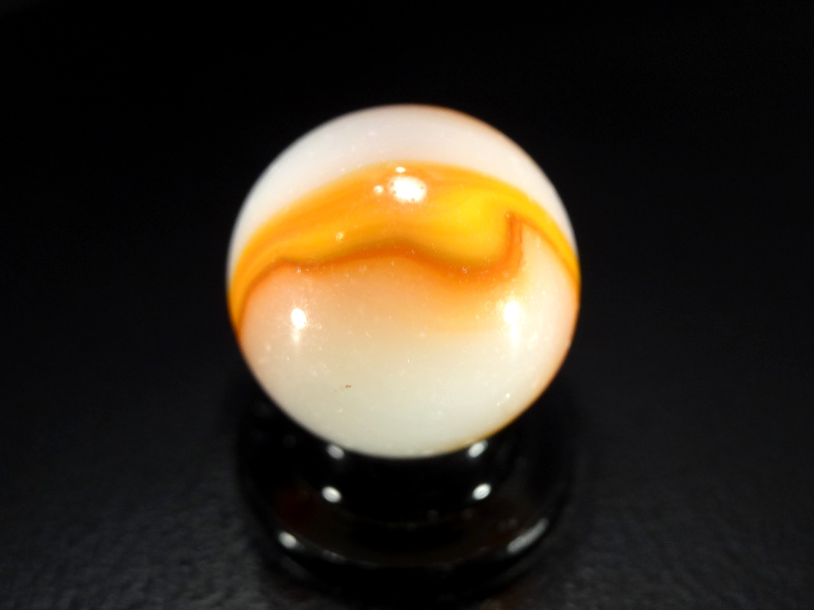 AKRO AGATE 4 – COLOR Cantaloupe VHTF WET MINT {A COOL MARBLE} 😁
