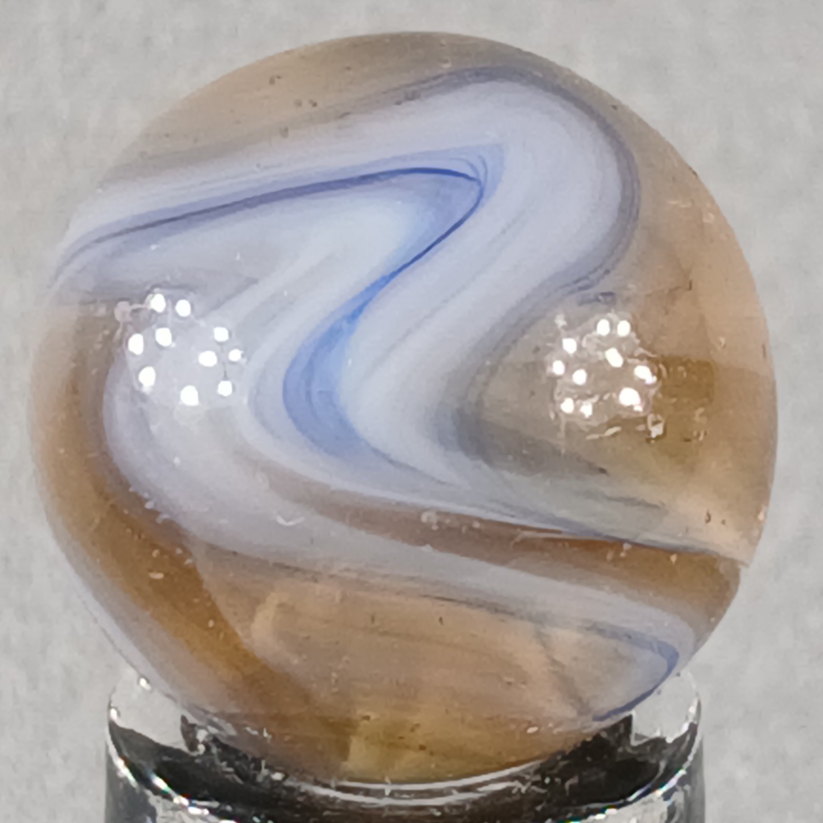 Vintage Alley Swirl .60 Inches Near-Mint Condition Combined Shipping