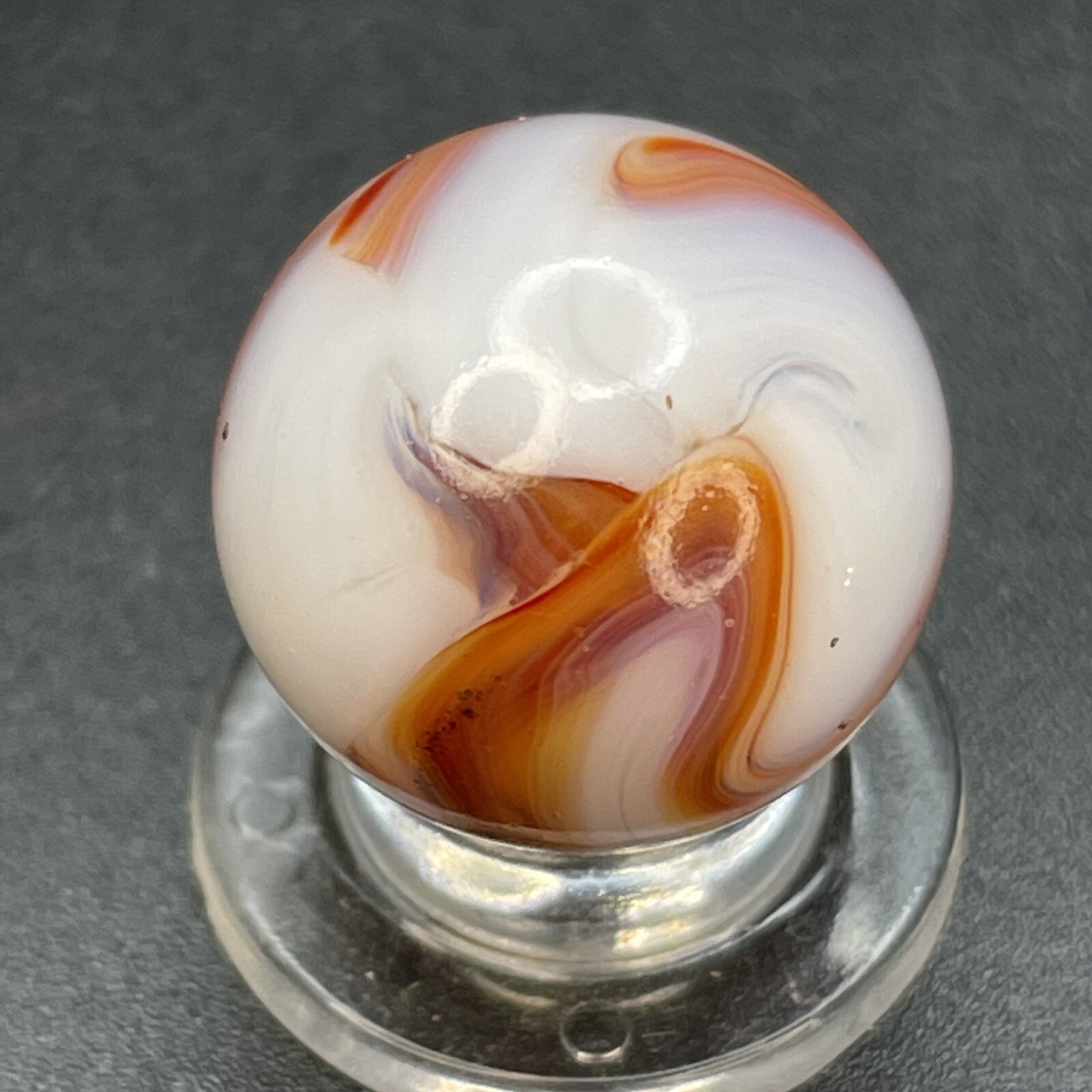 Alley Swirl Marble West Virginia Swirl Marble Vintage Marbles 0.669”