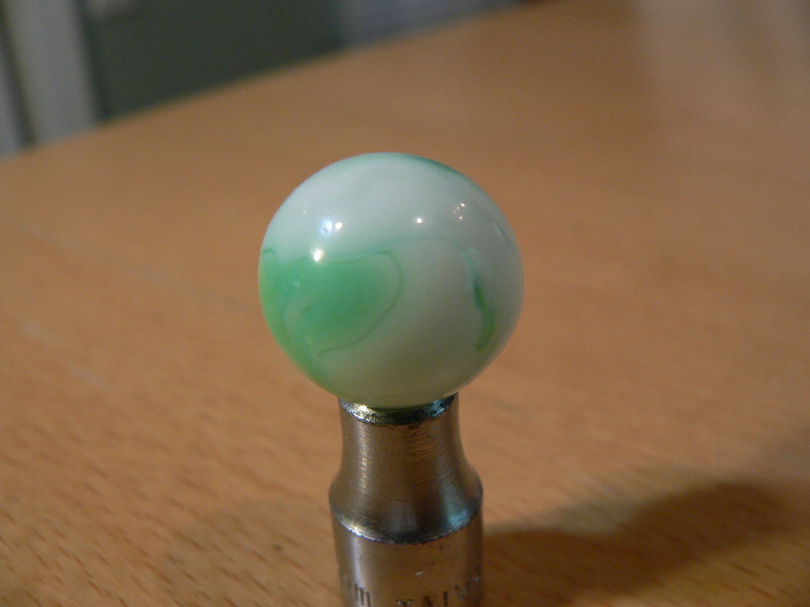Vintage Pre 1960’s Marble 11/16″ Ravenswood/Alley Green Swirl