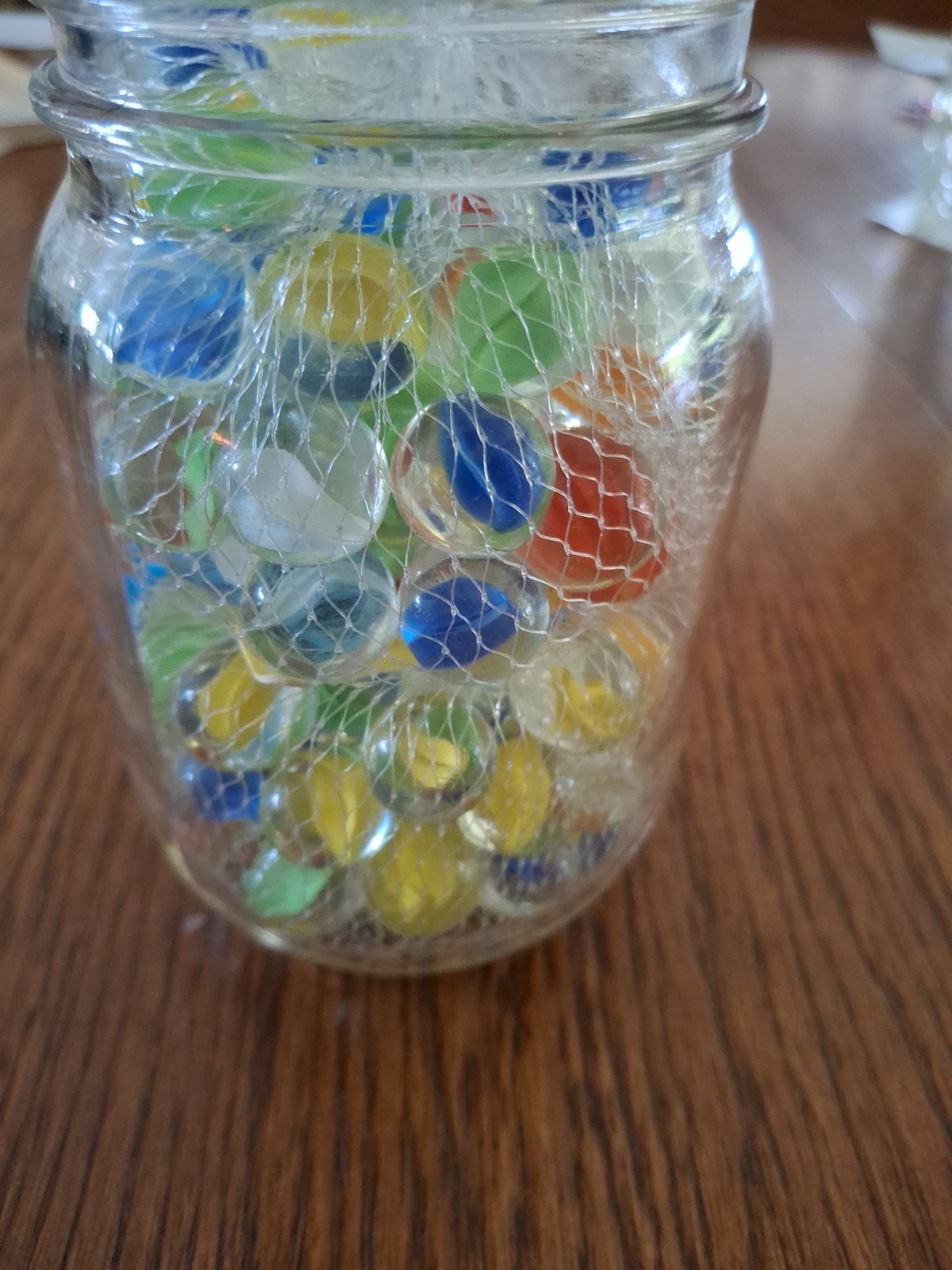 Lot Of 2-50 Pack Marbles W/Shooter (MarBallz) W/Pint Mason Canning Jar