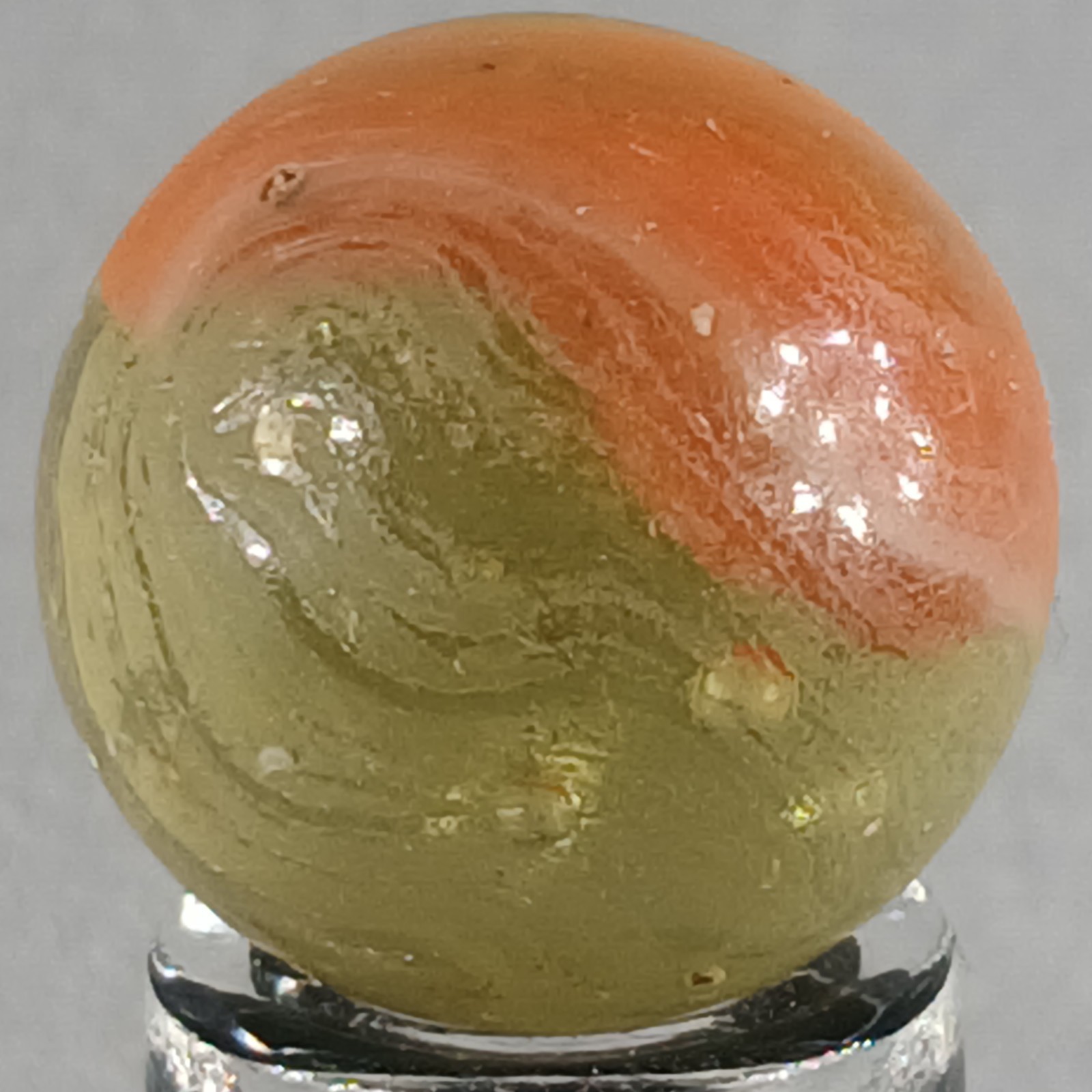 Vintage Vitro Conqueror Marble .61 Inches Near-Mint Condition Combined Shipping