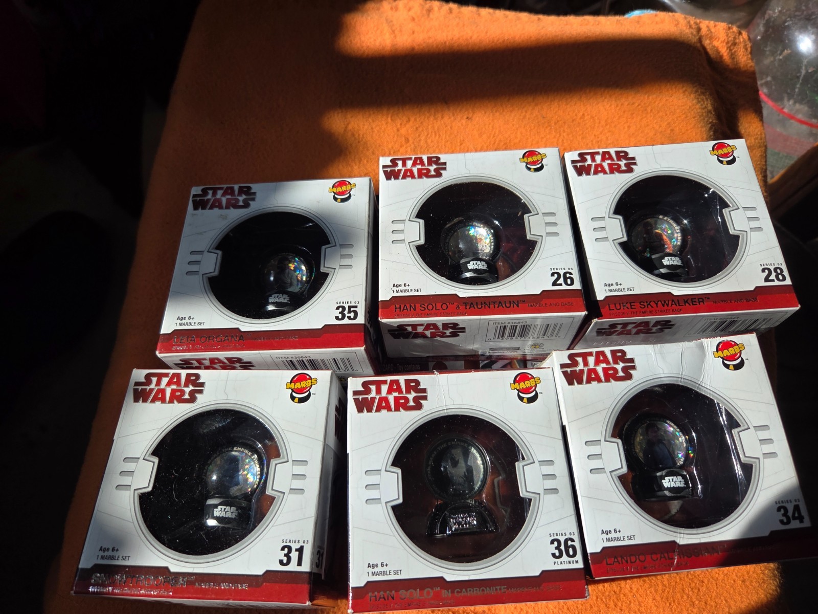 Starwars Marbles (7pcs)