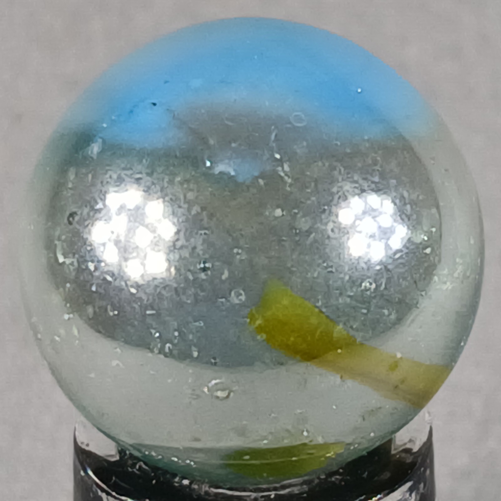 Vintage Imported Iridescent Patch Marble .62 Inches Near-Mint Condition