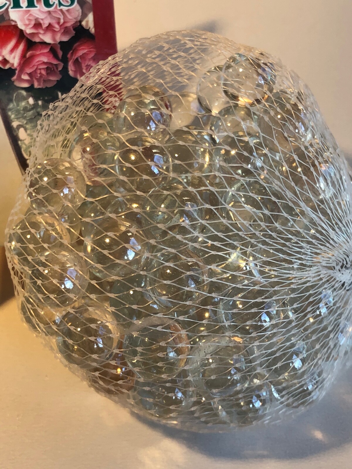 Marbles Transparent Lustre Clear 800 count – 9/16” or 14mm in Diameter New!