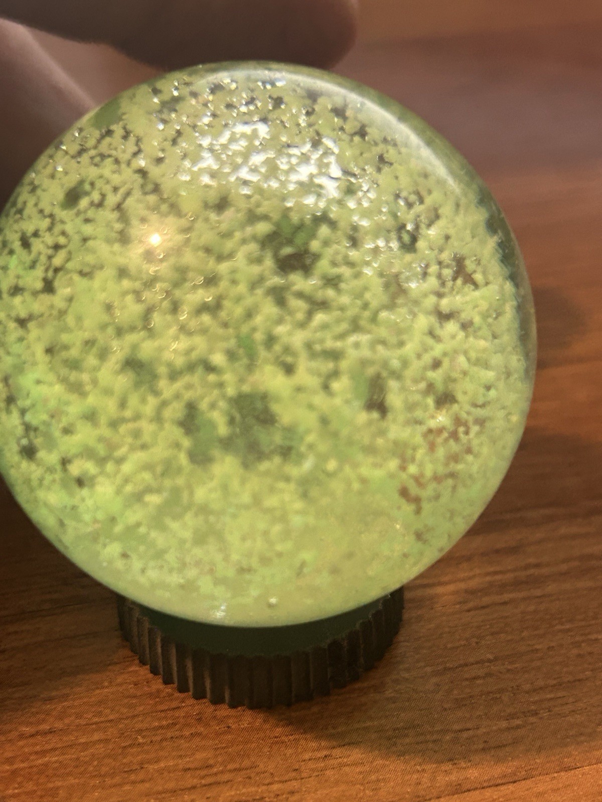2” 50mm Glow In The Dark Marble Sphere UV Reactive ling Wave Short 365 395