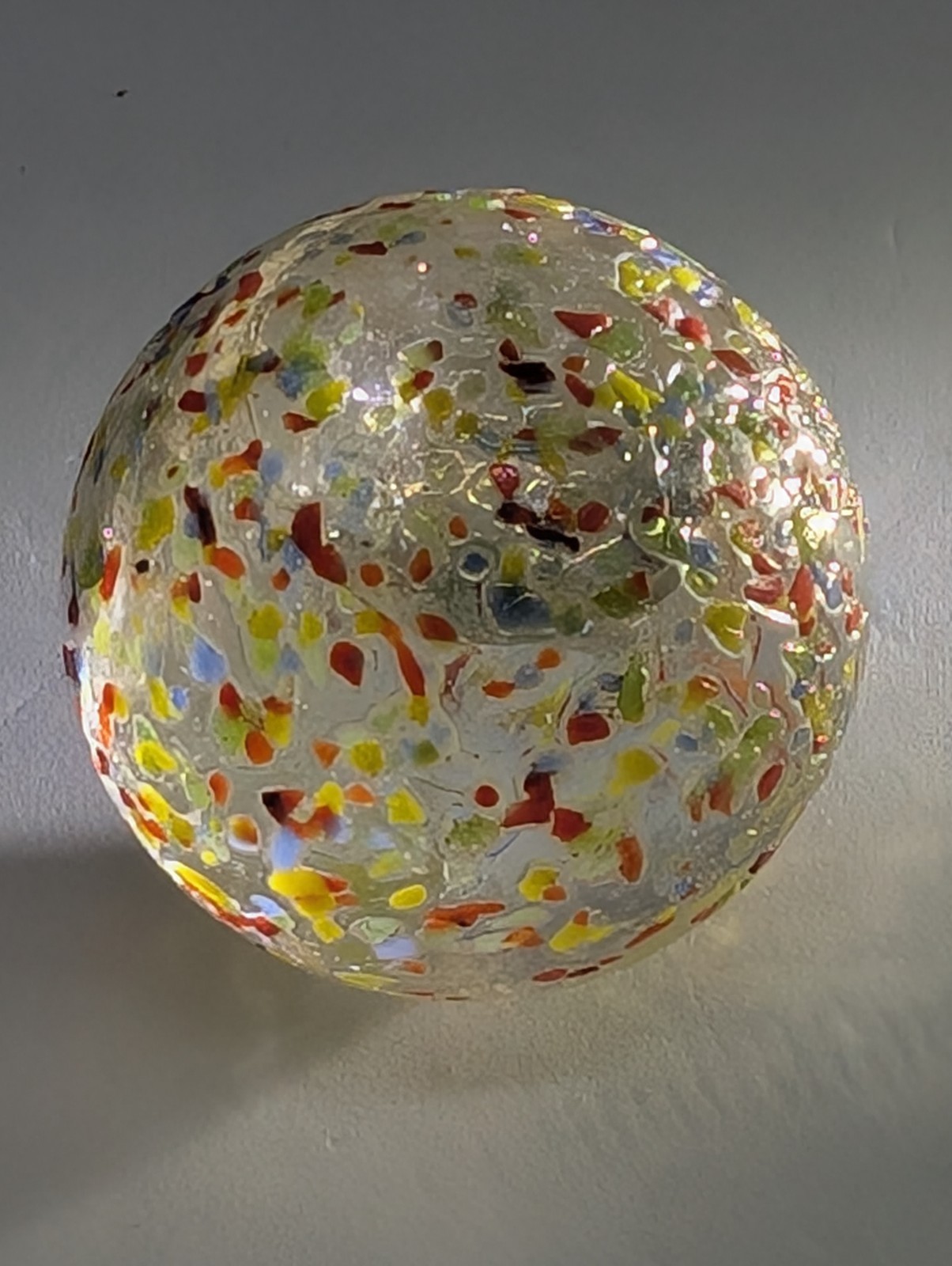 Vintage Confetti Marble 1.25″