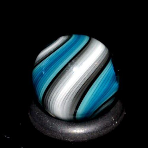 BRYAN TRILLAS GLASS MARBLE/.566″-TURQUOISE BLACKLIGHT-BABY-BLUE,NEON GREEN,TURQ+