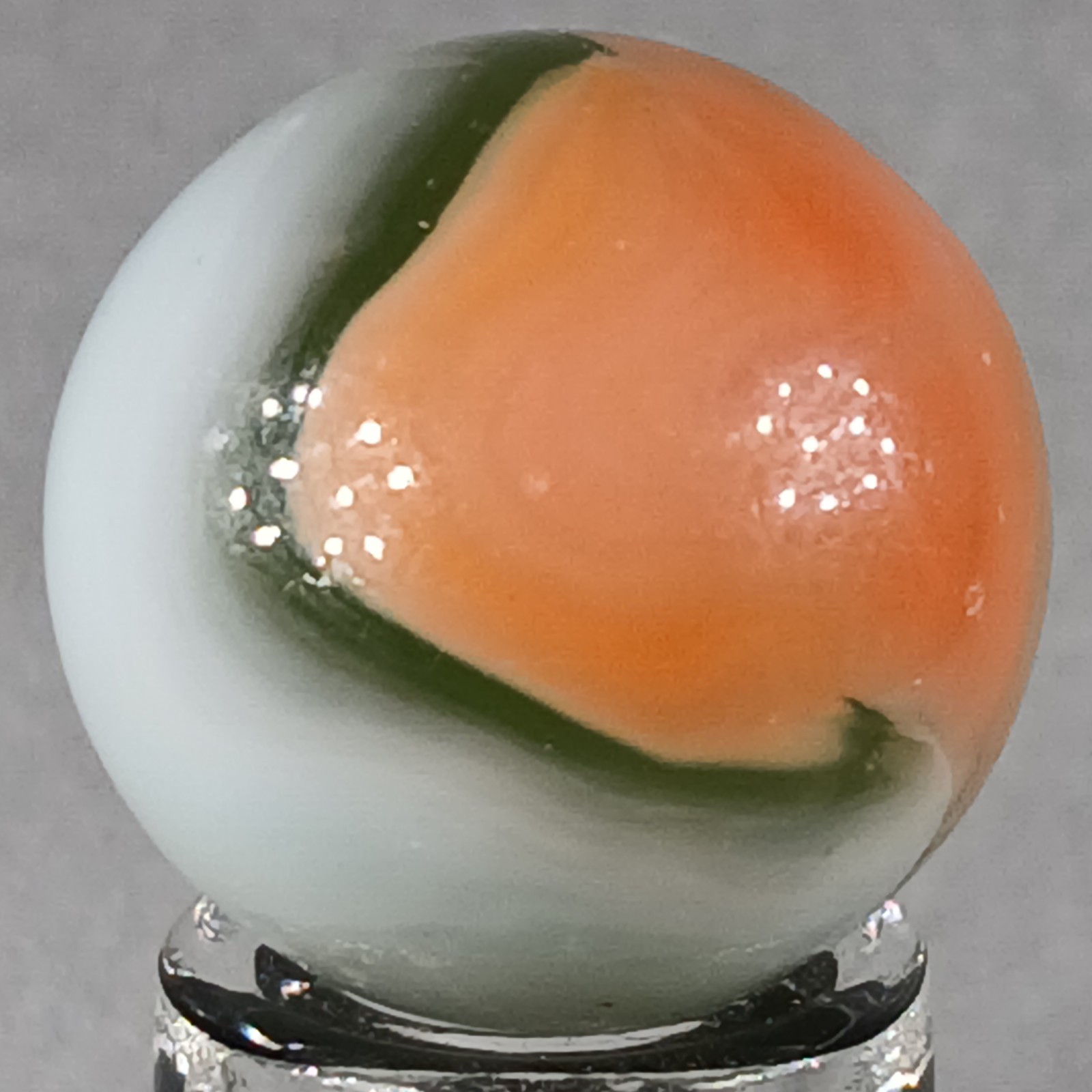 Vintage Vitro Conqueror Marble .60 Inches Near-Mint Condition
