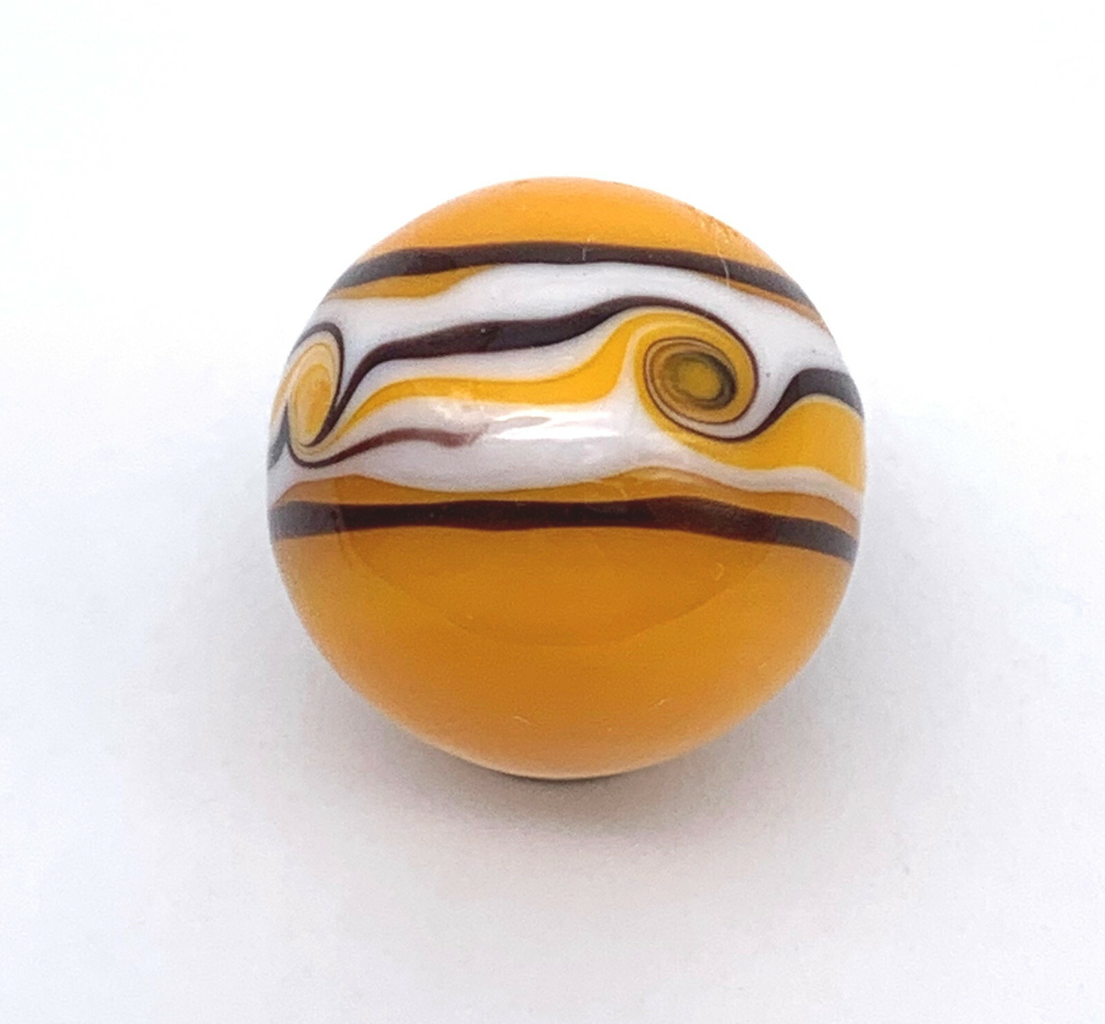 NEW for 2022! 16mm “Riptide” Handmade Art Glass Marbles Set of 4 Colors (5/8th”)