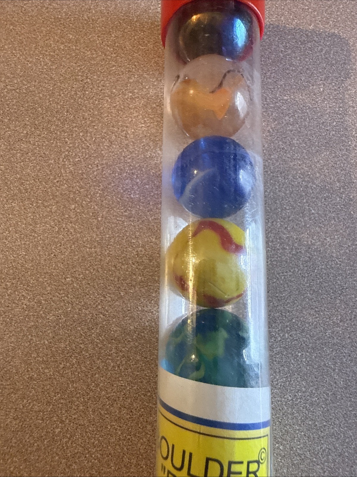 Moon Marble Boulder Pack 9 Shooter Marbles NEW Glass Collectible Lot