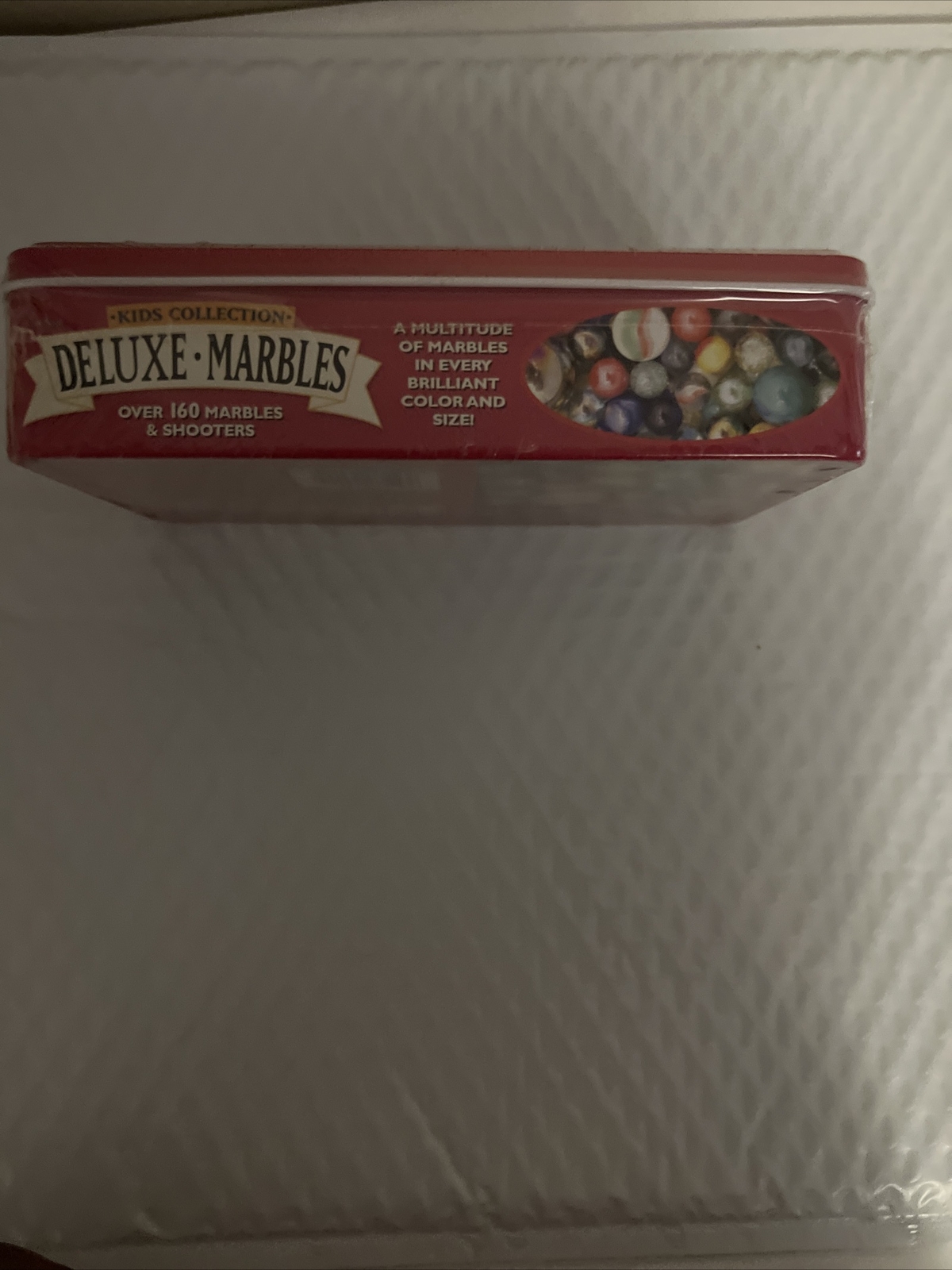 NEW Cardinal Deluxe Brilliant Colored Marbles and Shooters in Tin – NIB Sealed
