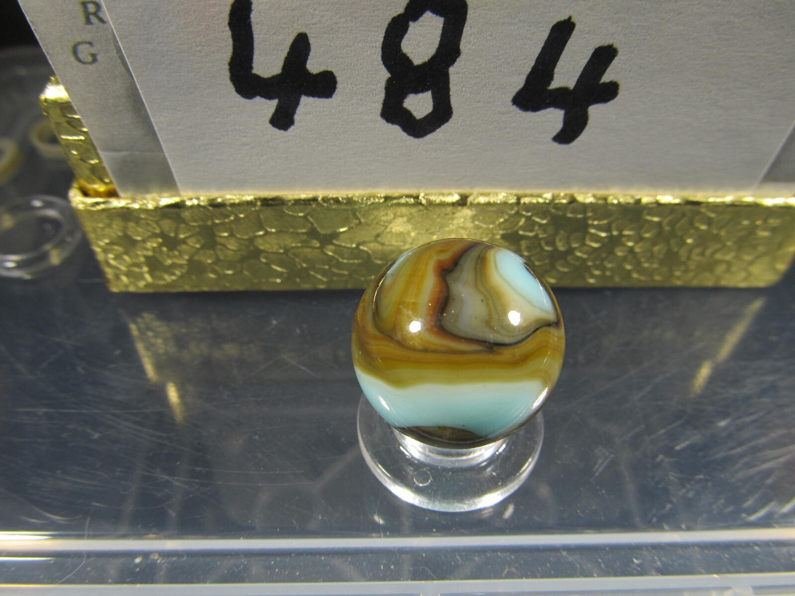BEAUTIFUL MINT 2008 JABO EAGLE MARBLE-0.71″