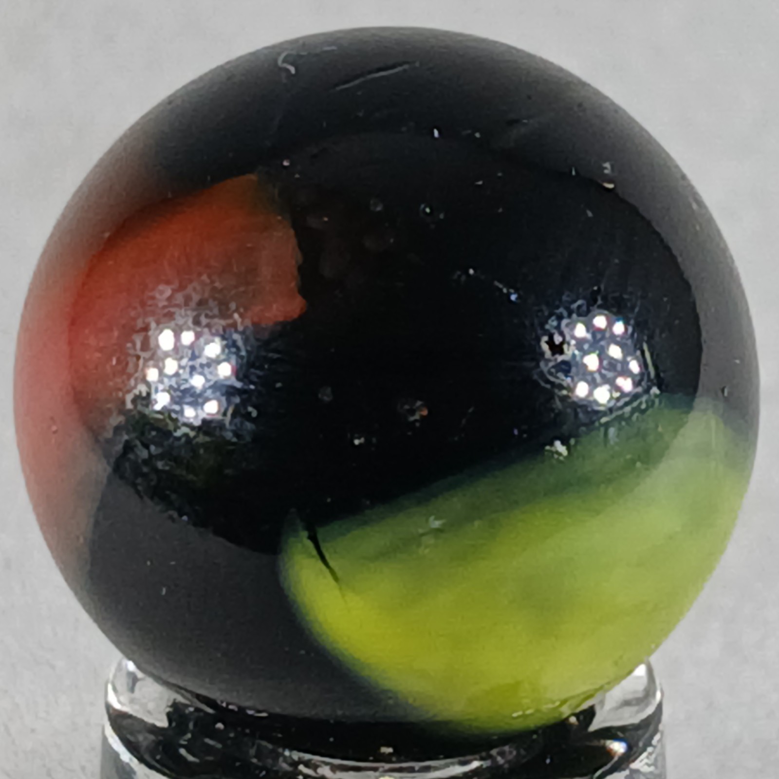 Vintage Imported Patch And Ribbon Marble .61 Inches Near-Mint Condition