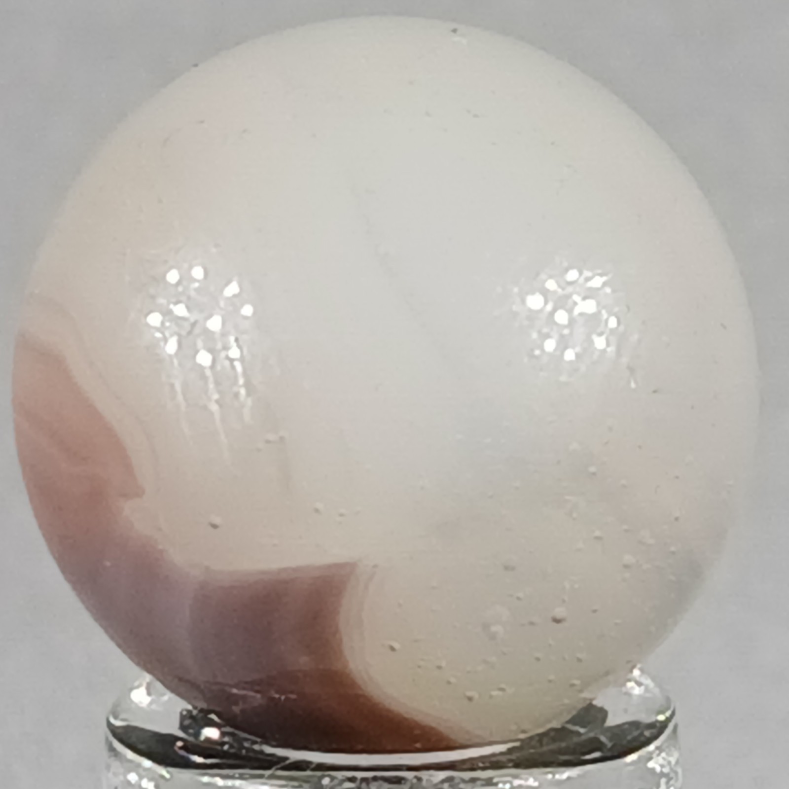 Vintage Vitro Conqueror Marble .62 Inches Near-Mint Condition