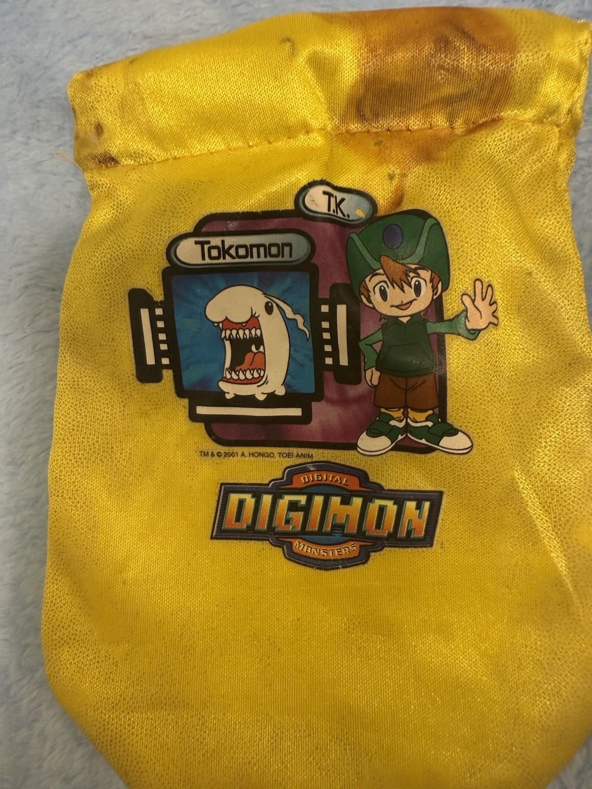 Digimon Marbles Lot of 10w Original Bag 2001 Vintage Collectible