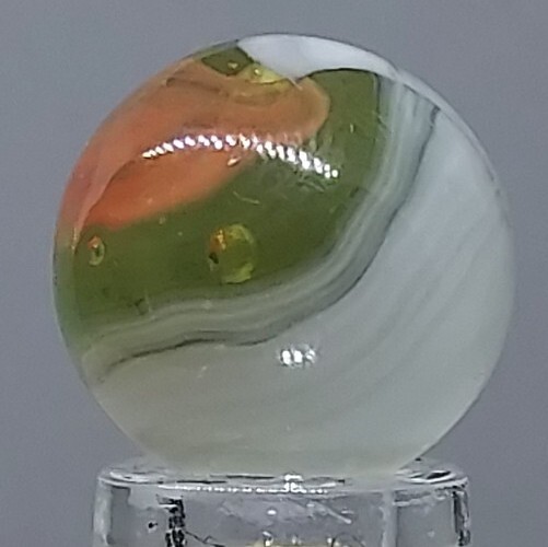 Vintage Vitro Conqueror Marble 5/8 Inch Near-Mint Condition