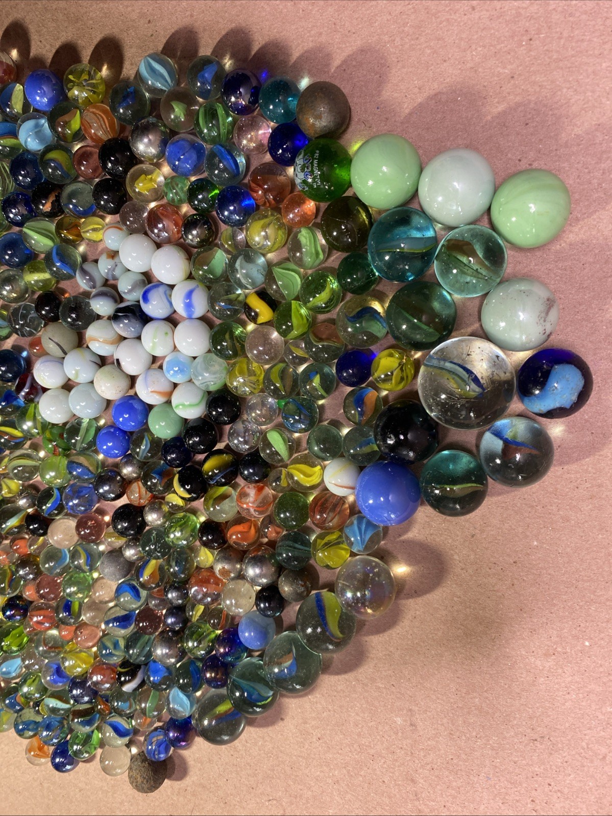 Vintage Marbles Assorted Lot (350 Pieces)