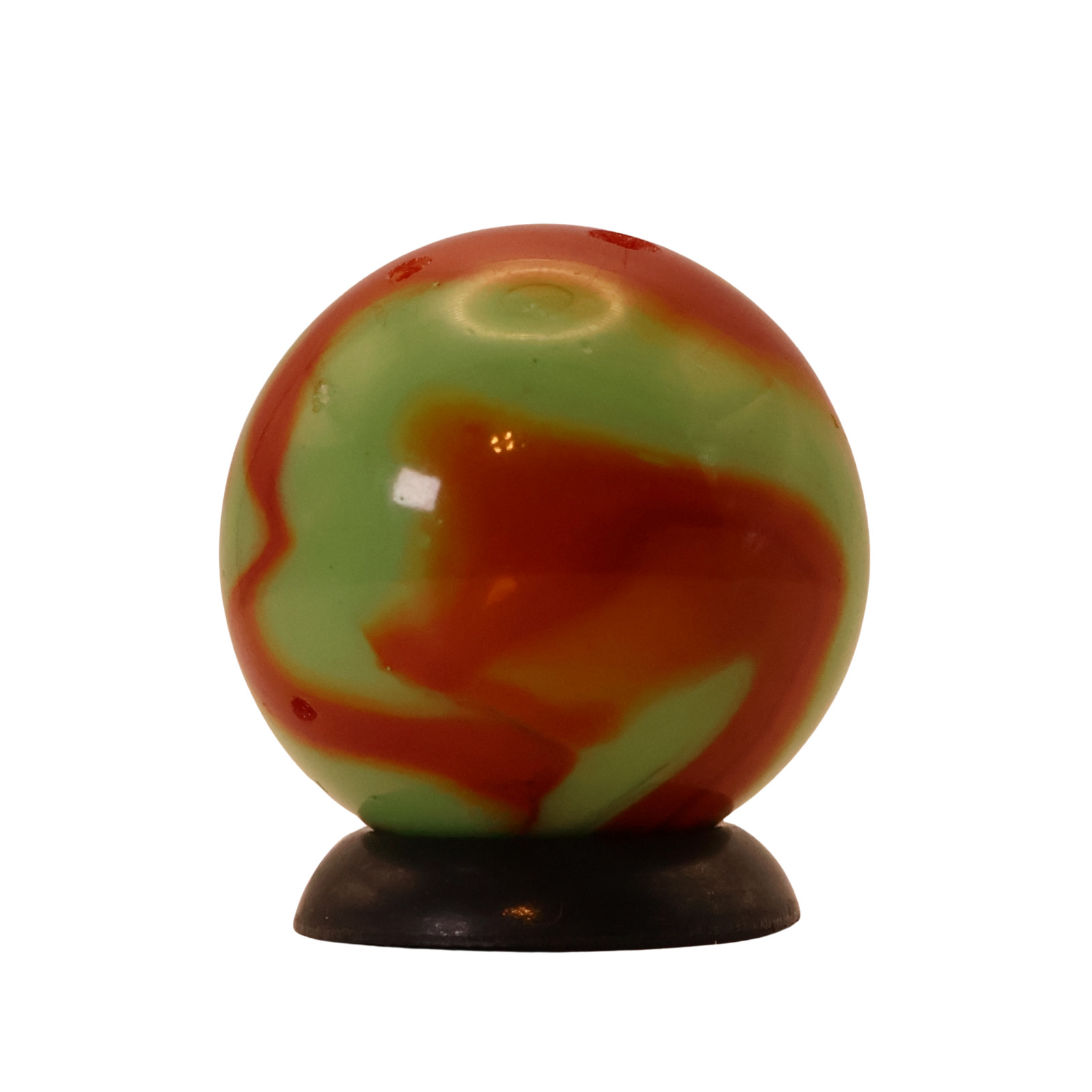 16.5mm Peltier Glass Co. NLR Flaming Dragon Marble NM+