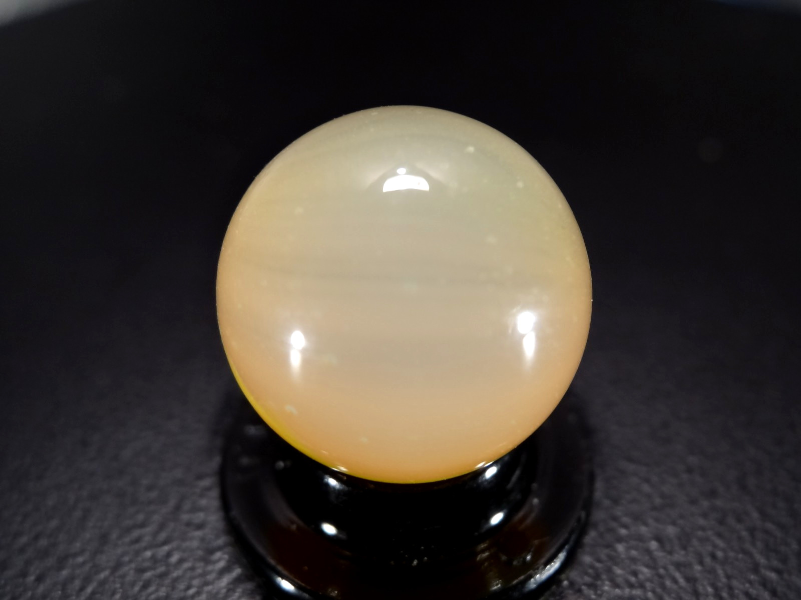 AKRO AGATE CLASSIC MOSS AGATE w/HOT UV + Eye-lashes * PRISTINE WET MINT*