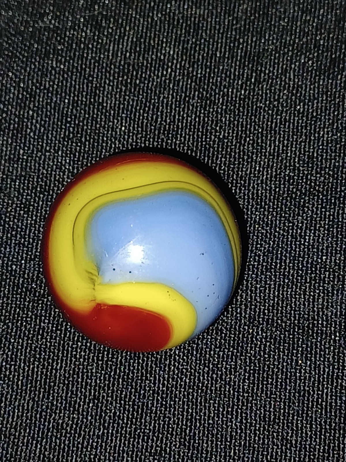 NM+++ .82 1925/35 Akro Superman Marble with magic Superman towel.