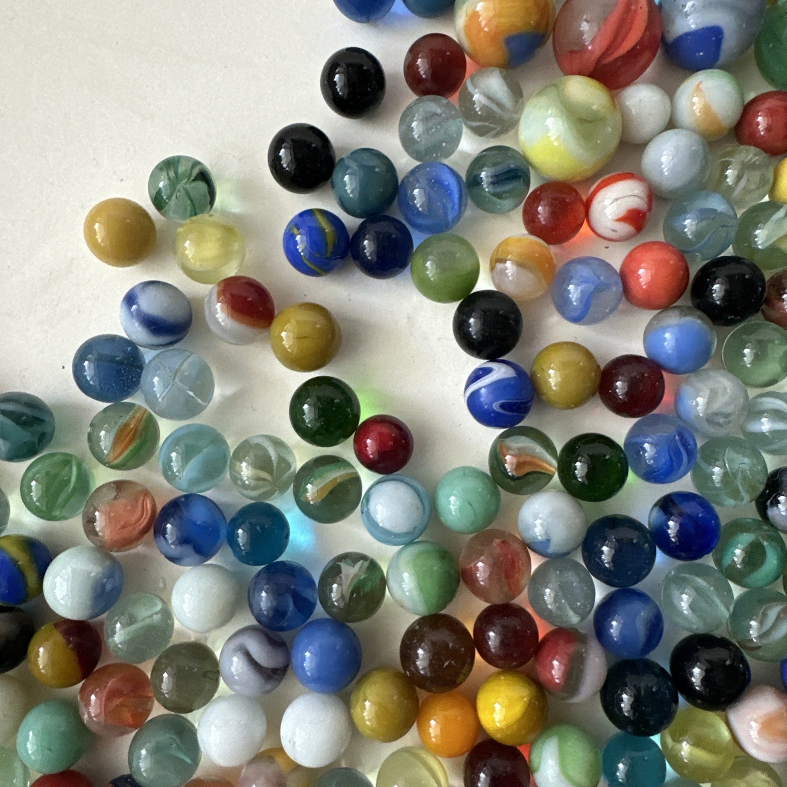Vintage Marbles Lot Of 350 4lb 5oz