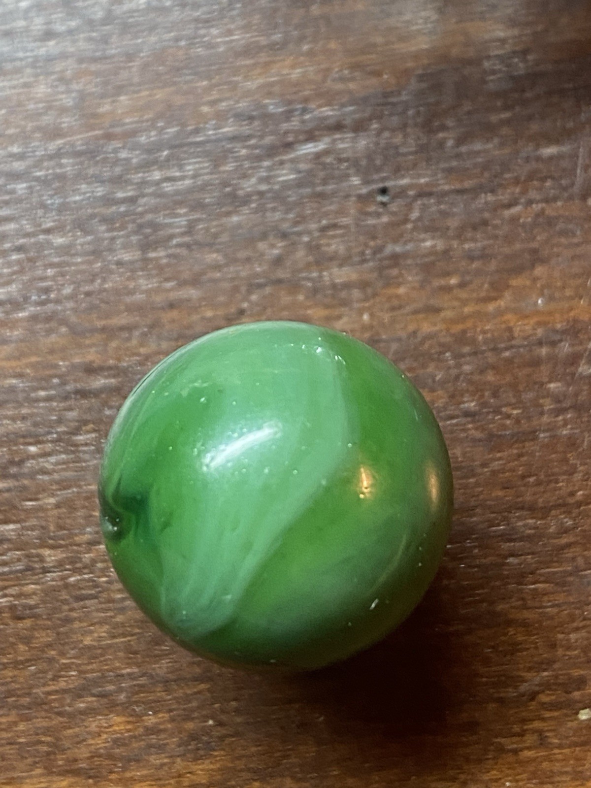 Peltier Miller Swirl Green Dragon Heavy Aventurine 17mm NM
