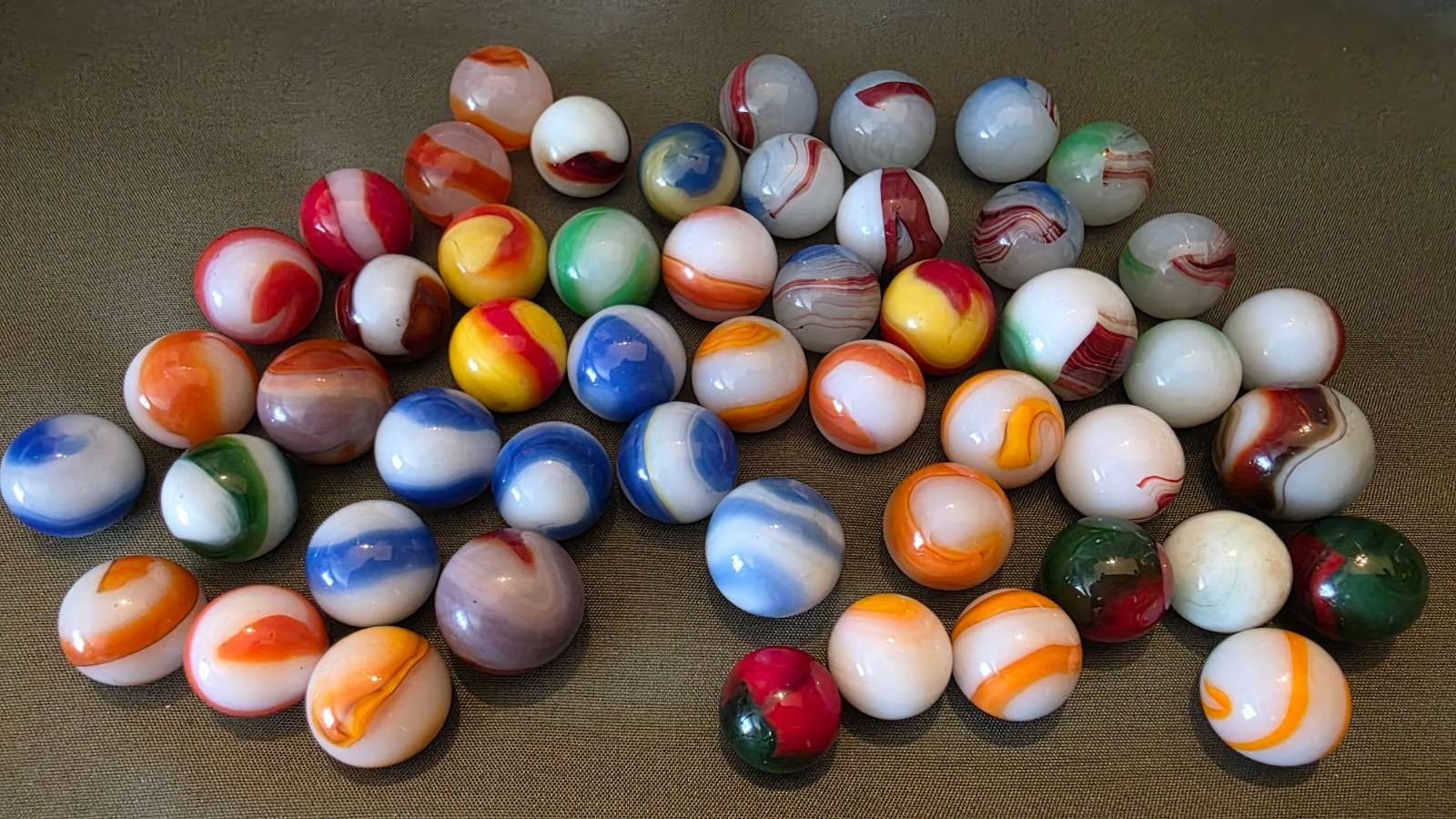 Vintage Lot Akro Corkscrew Marbles M/NM Corks Ox Patch and More Lot 1 +Free Ship
