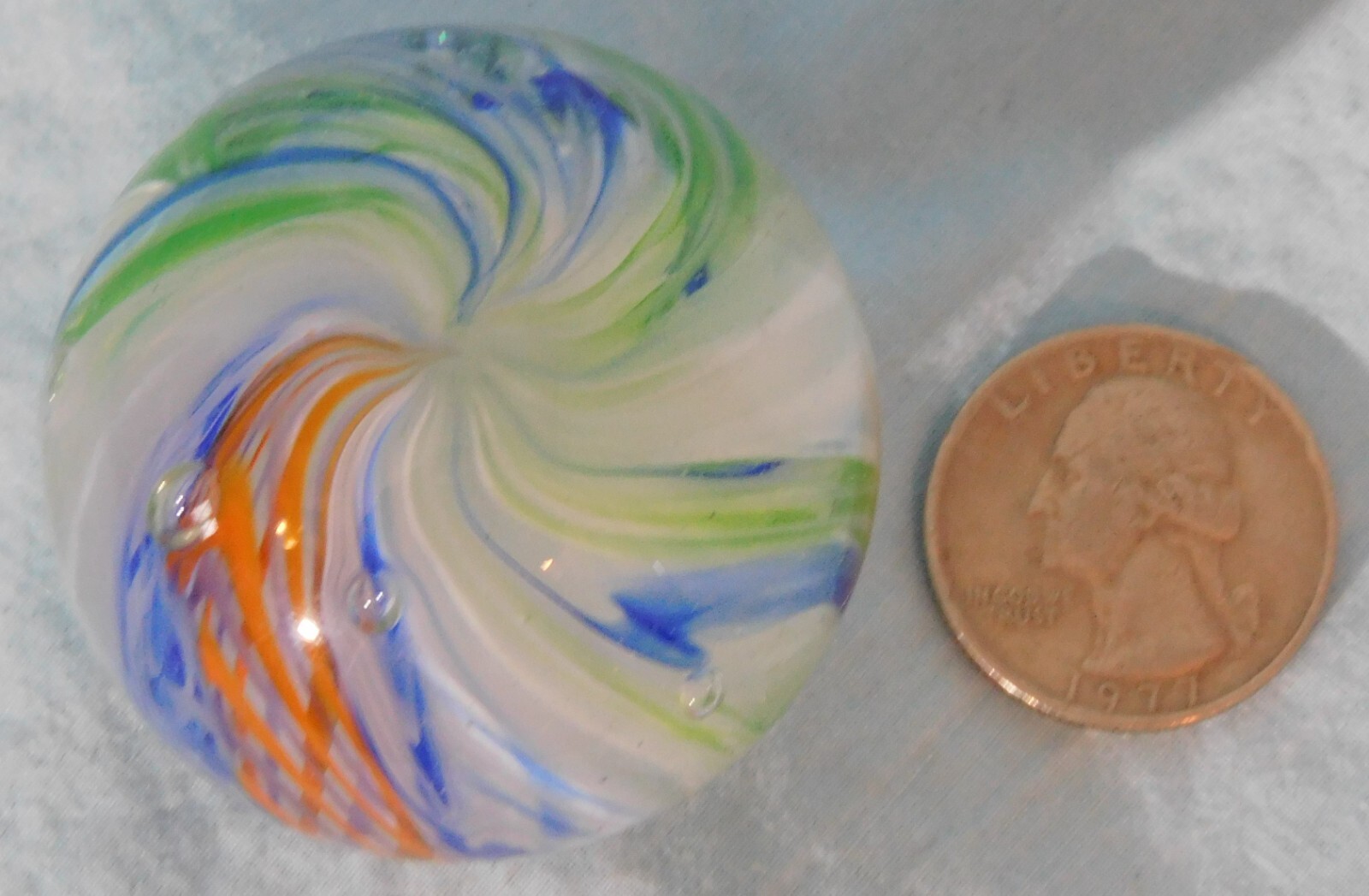 Andy Davis Contemporary Handmade Marble, 1 13/16″ Diameter, #9202V