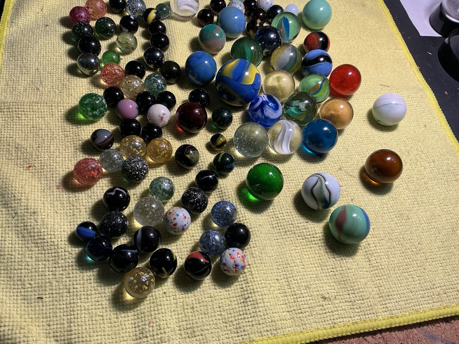 vintage marbles lot 14lbs Mixed