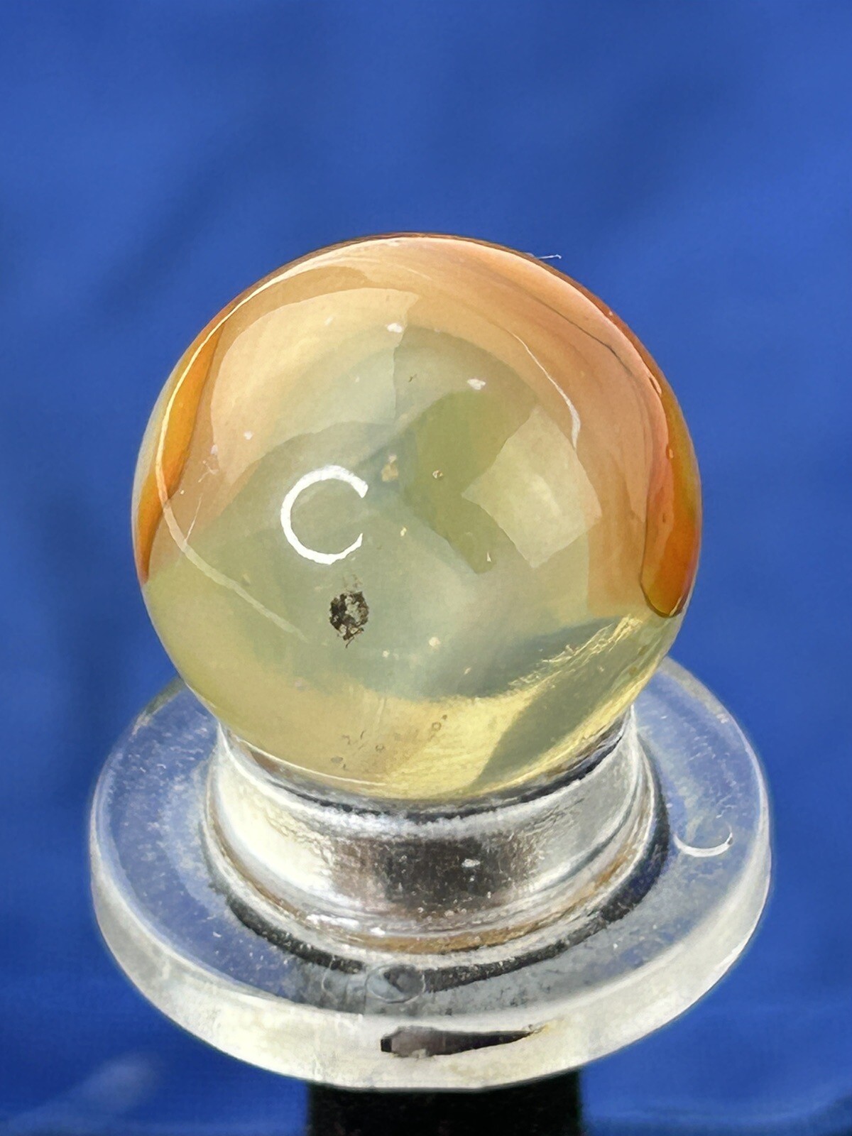 Vitro Three Color Fancy Conqueror Marble .60” NM