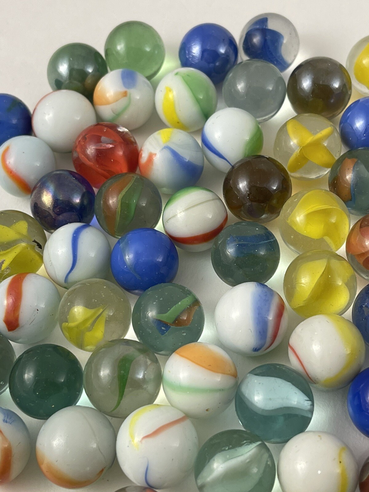 Vintage Marble Lot, Lot Of 198 Marbles
